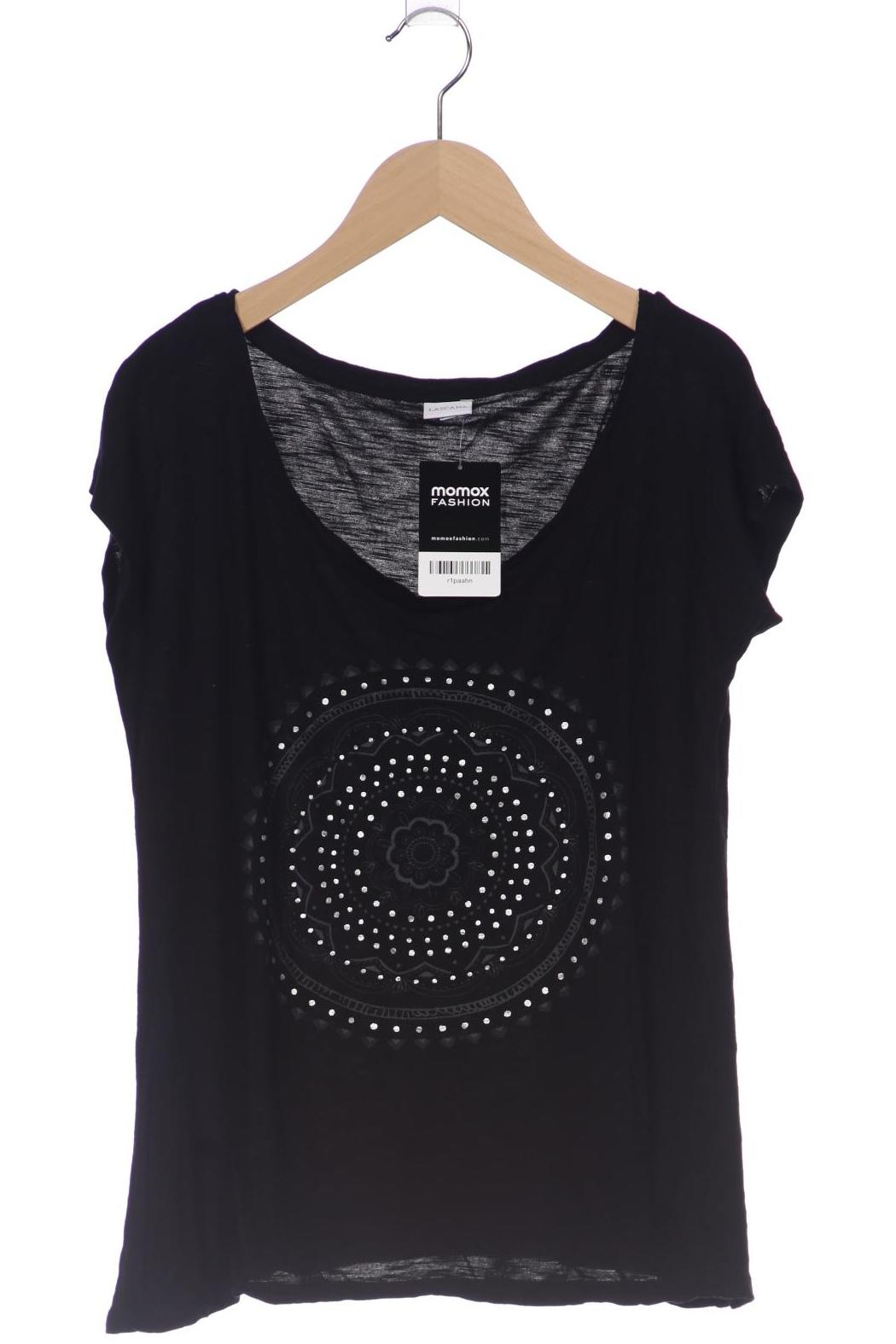 

Lascana Damen T-Shirt, schwarz, Gr. 36