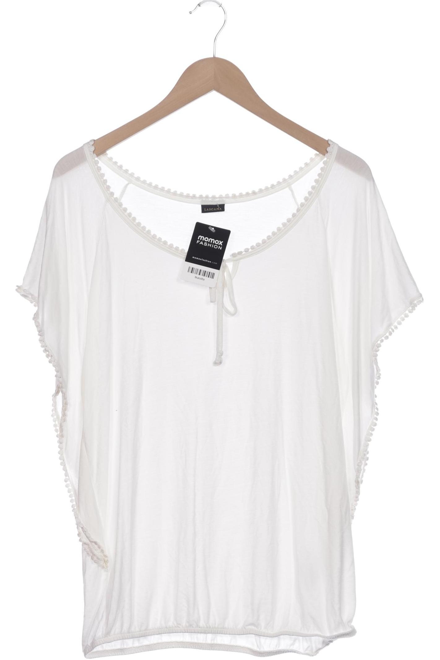 

Lascana Damen T-Shirt, weiß, Gr. 40