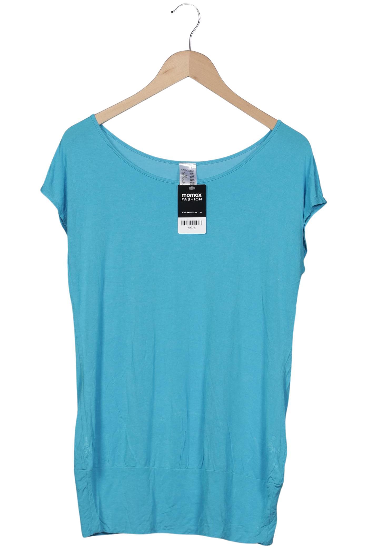 

Lascana Damen T-Shirt, blau, Gr. 40