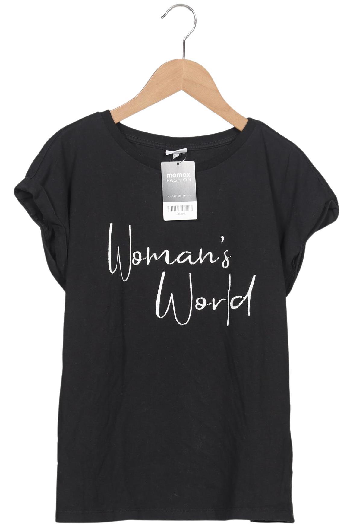 

Lascana Damen T-Shirt, schwarz, Gr. 36