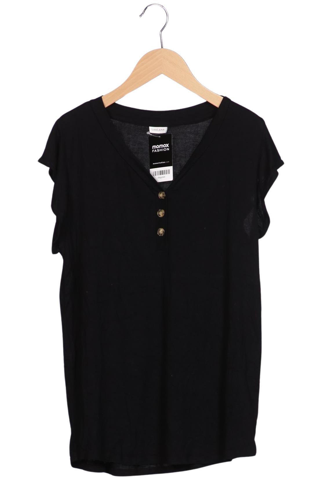 

Lascana Damen T-Shirt, schwarz, Gr. 36