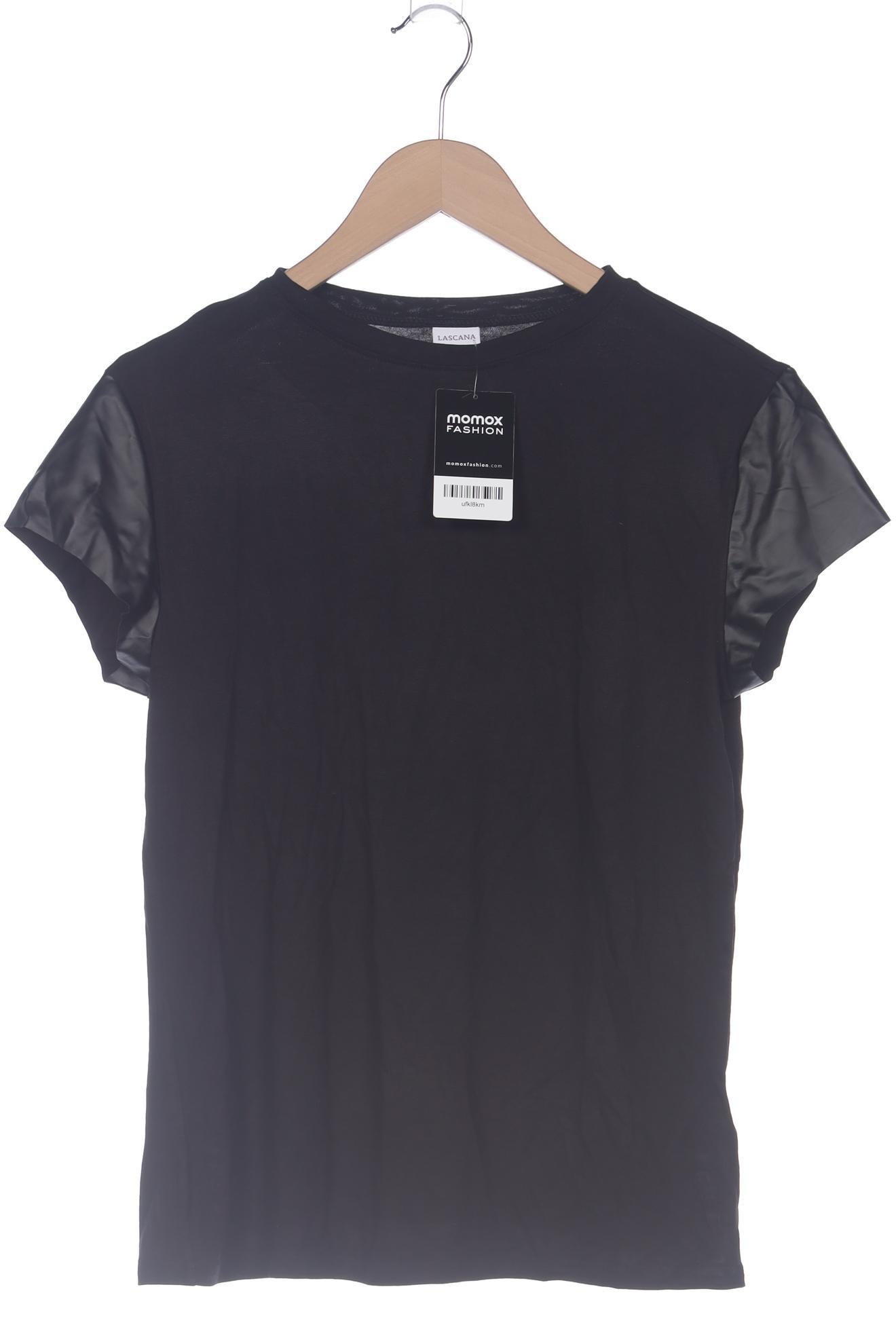 

Lascana Damen T-Shirt, schwarz, Gr. 44