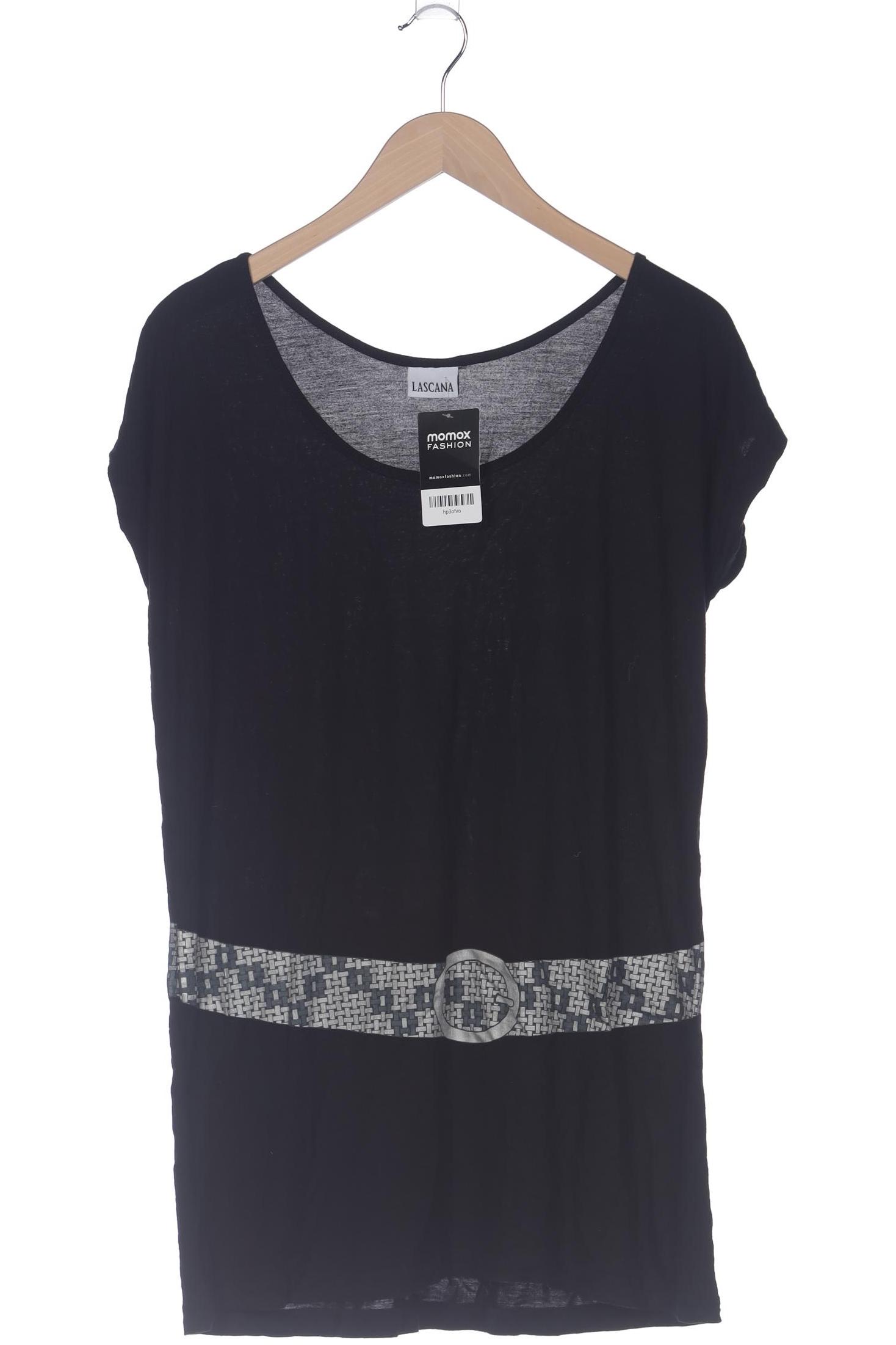 

Lascana Damen T-Shirt, schwarz, Gr. 48