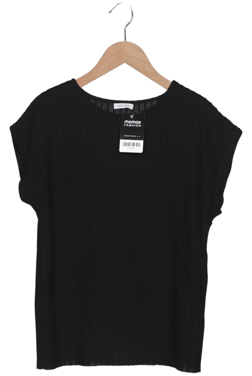 

Lascana Damen T-Shirt, schwarz, Gr. 36
