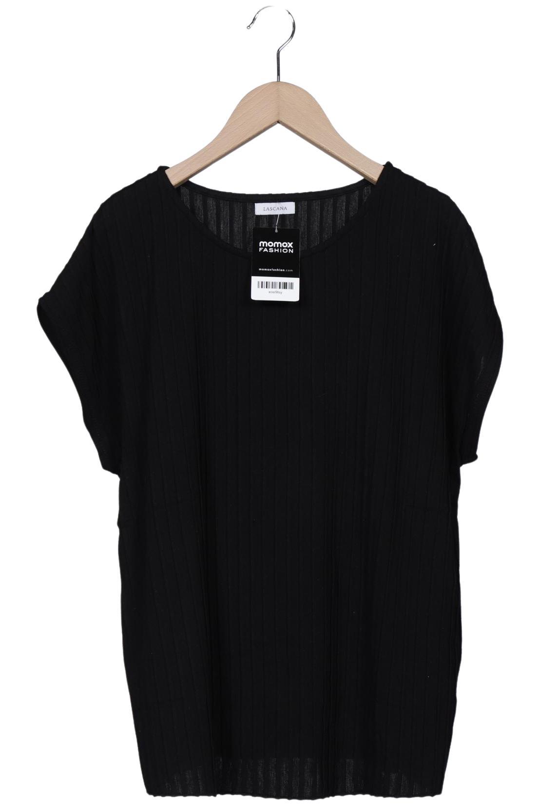 

Lascana Damen T-Shirt, schwarz, Gr. 44
