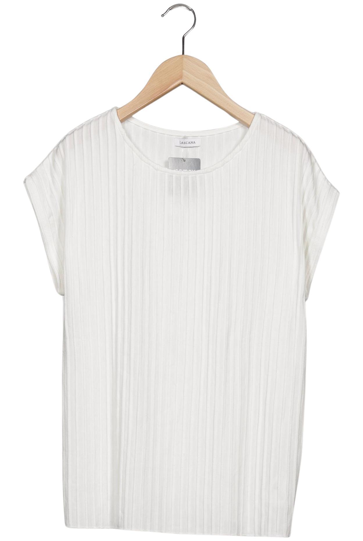 

Lascana Damen T-Shirt, weiß, Gr. 36