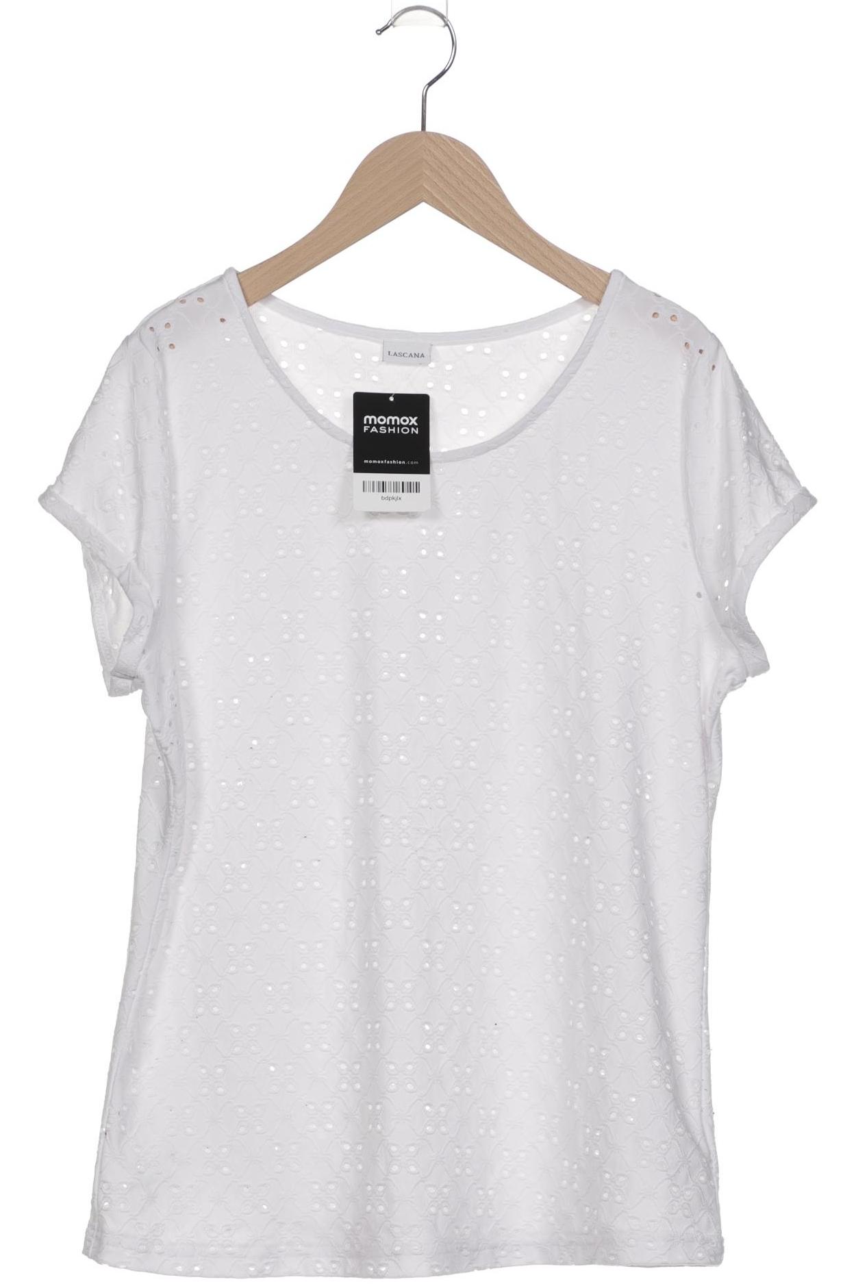 

Lascana Damen T-Shirt, weiß, Gr. 40
