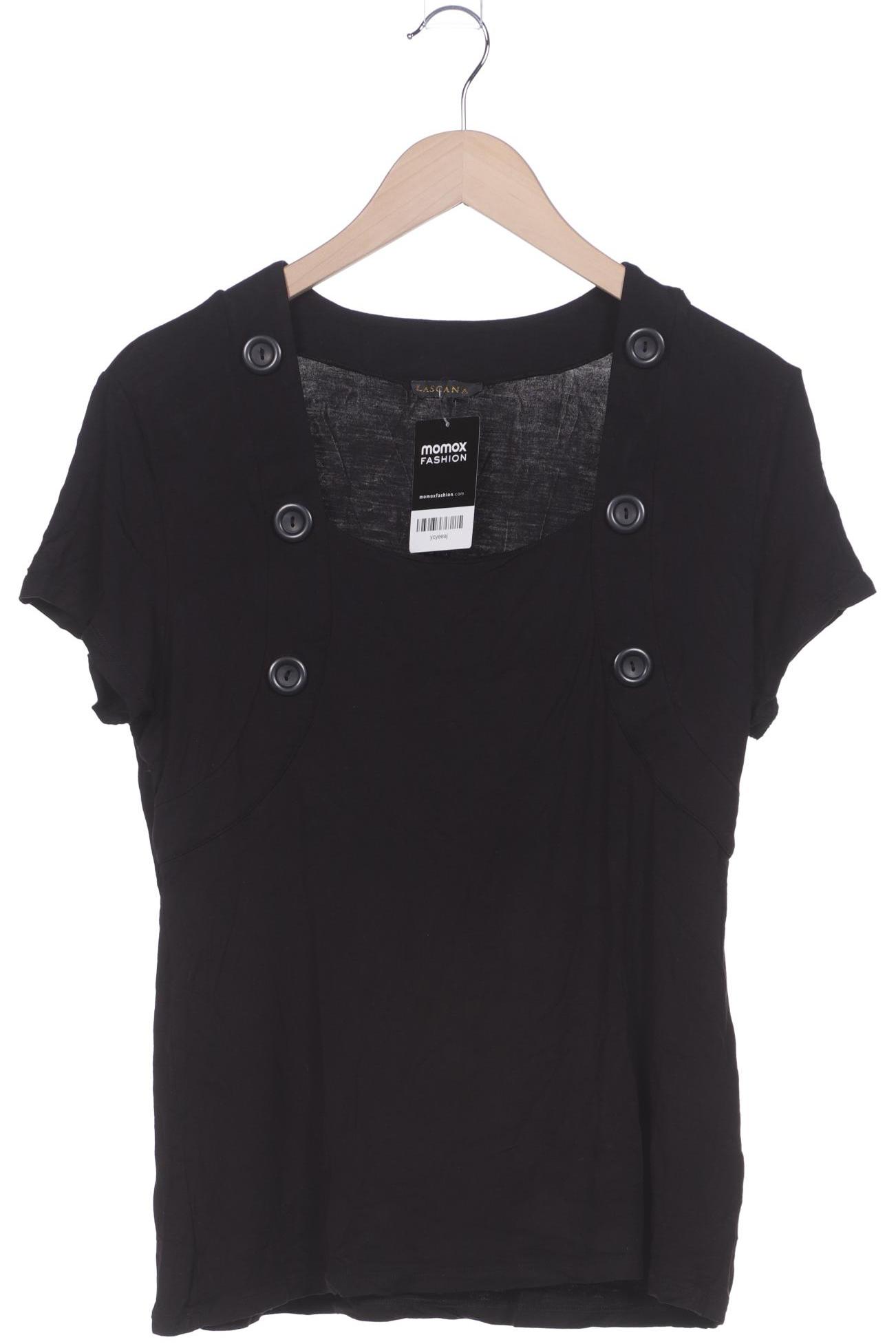 

LASCANA Damen T-Shirt, schwarz