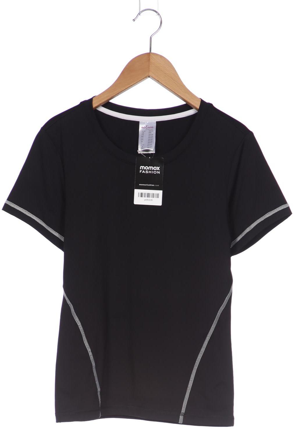 

Lascana Damen T-Shirt, schwarz, Gr. 32