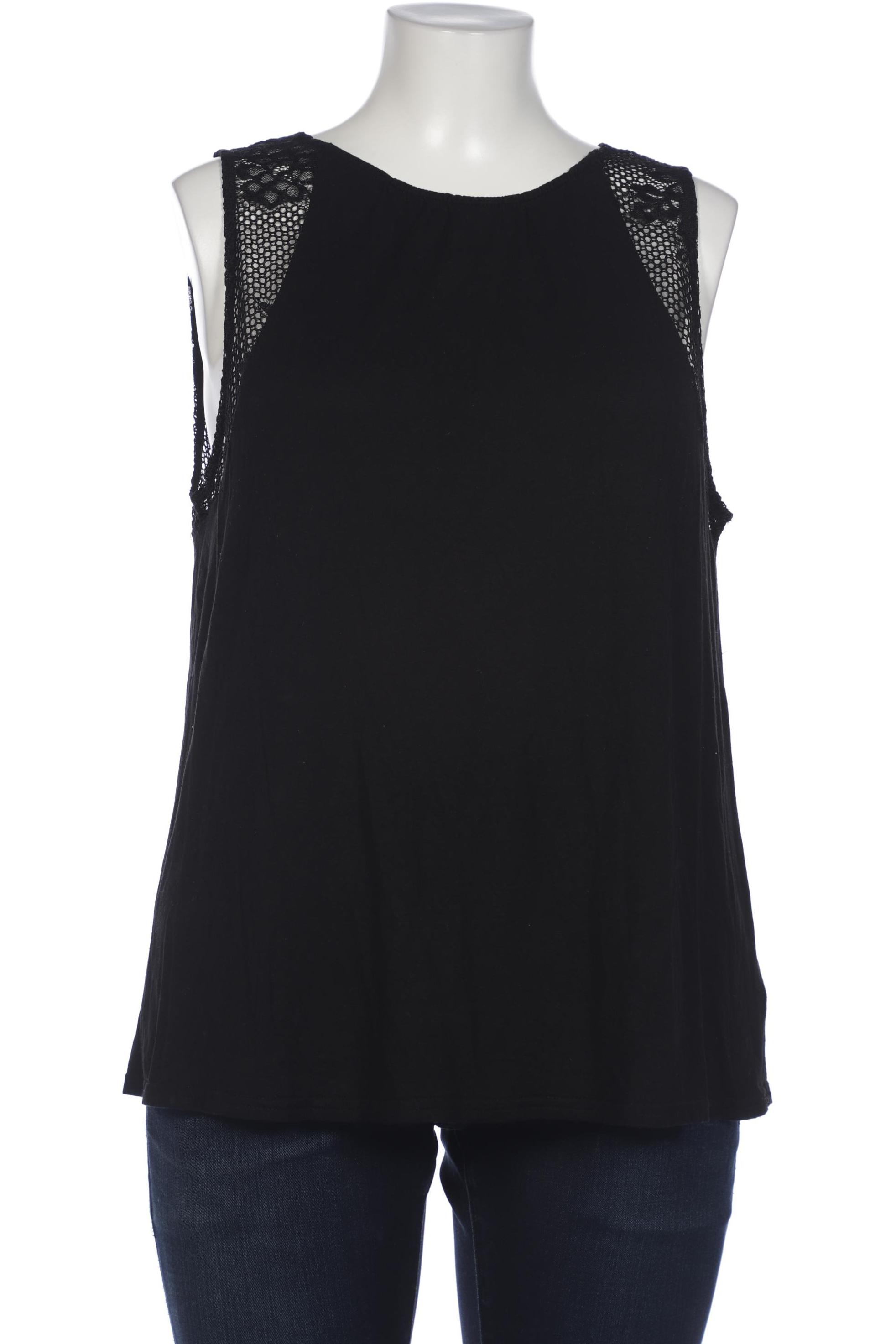 

Lascana Damen Top, schwarz, Gr. 46