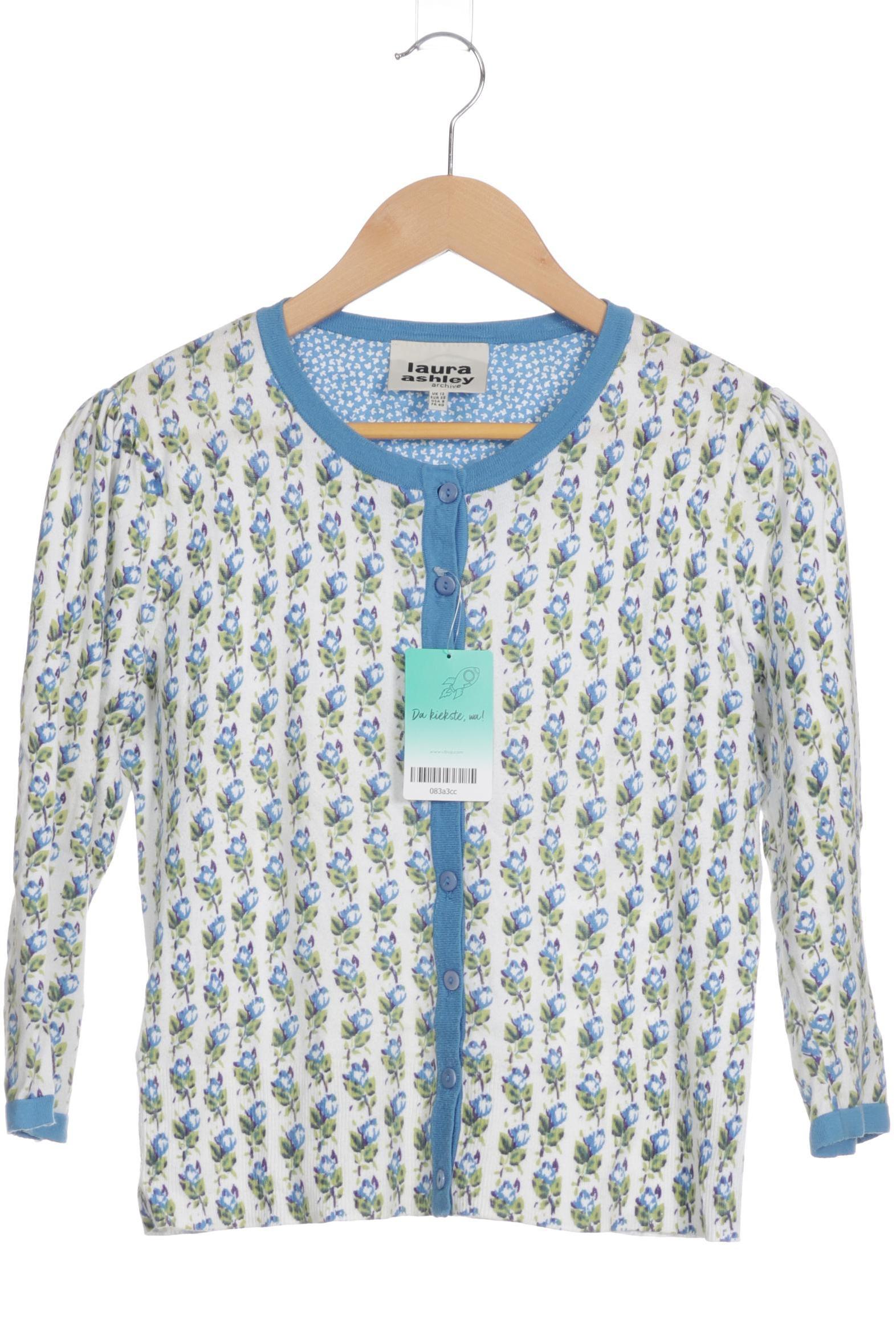 

Laura Ashley Damen Strickjacke, blau, Gr. 38