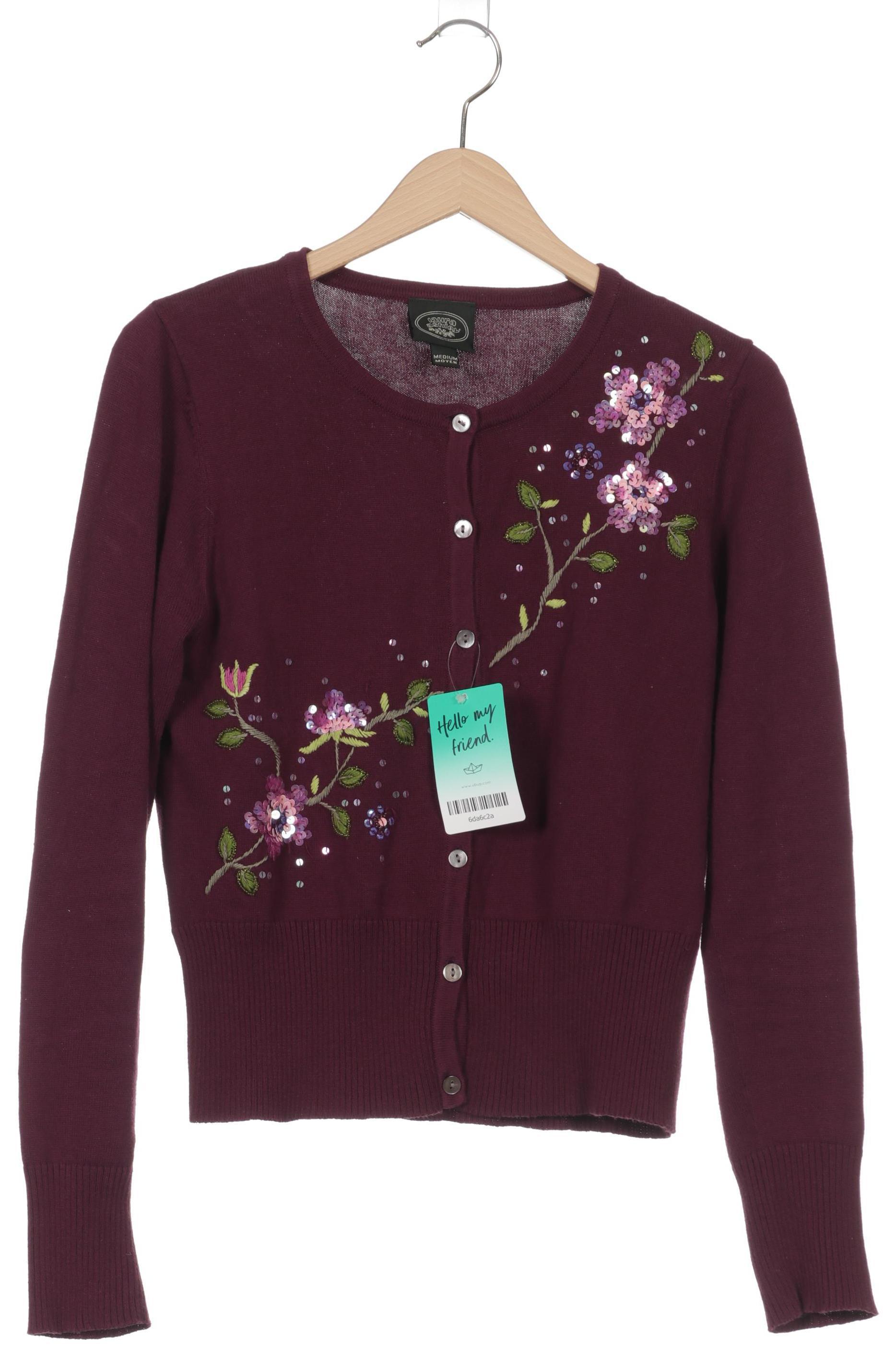 

Laura Ashley Damen Strickjacke, lila, Gr.