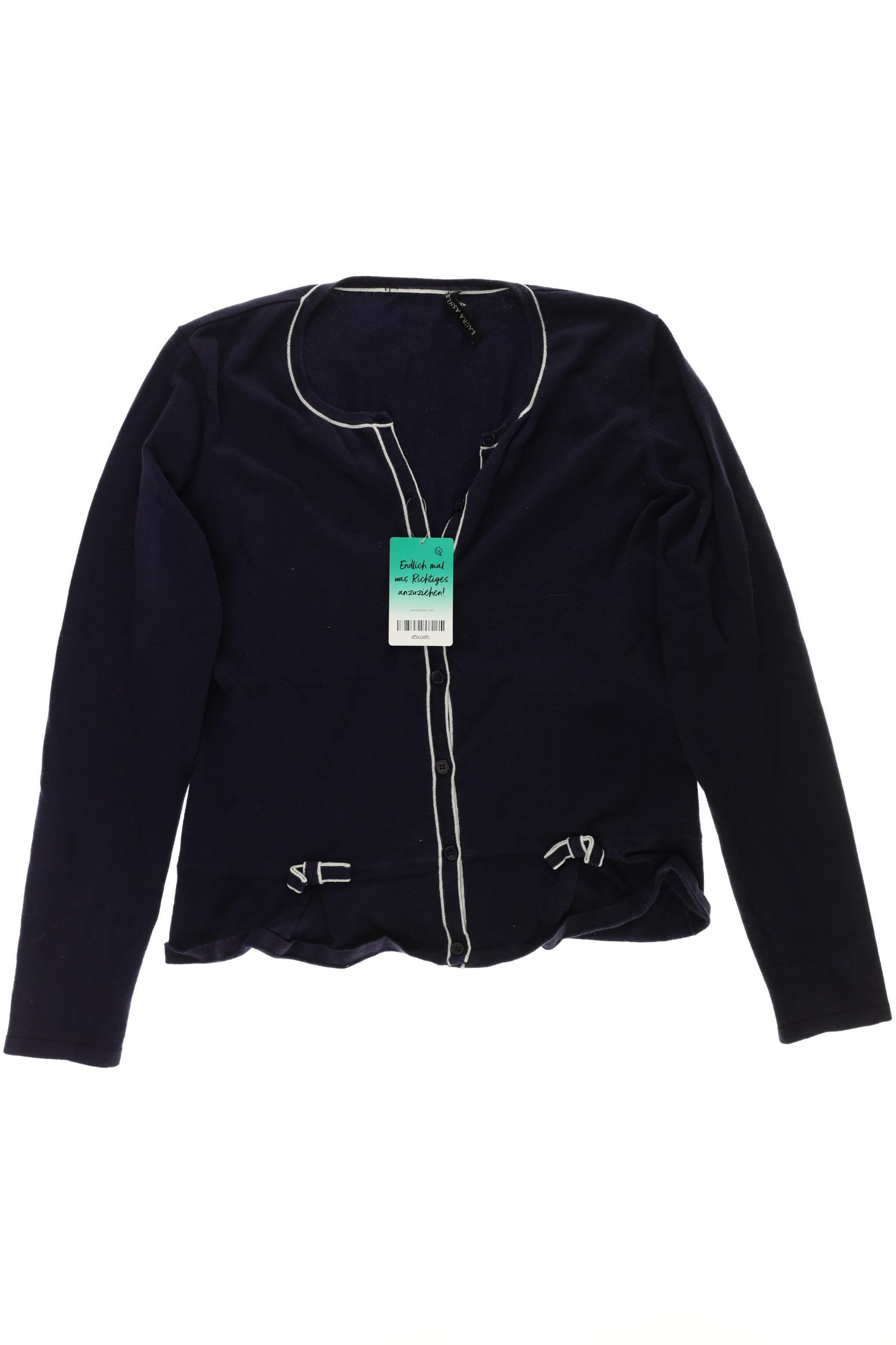

Laura Ashley Damen Strickjacke, blau, Gr. 40