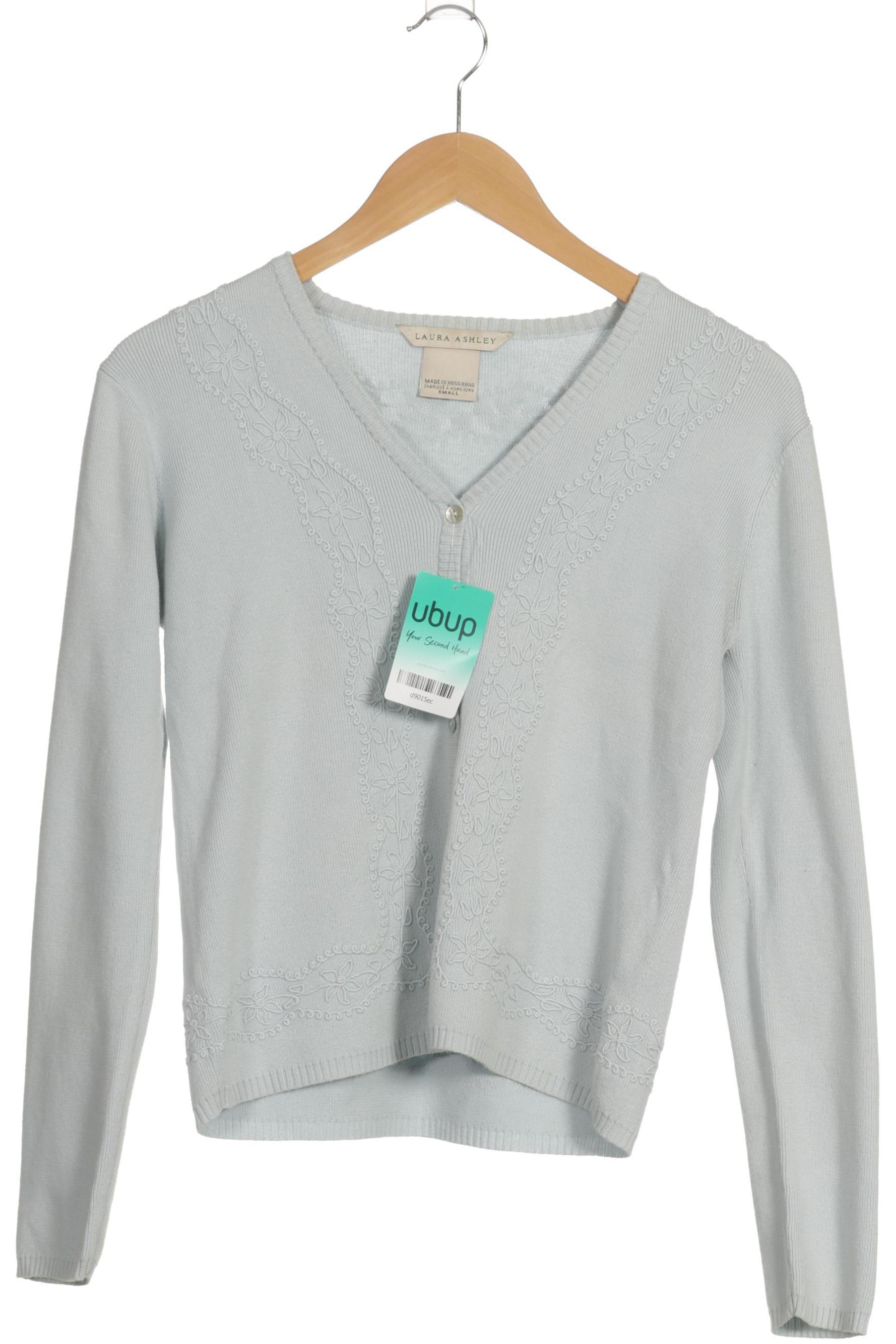 

Laura Ashley Damen Strickjacke, blau, Gr.