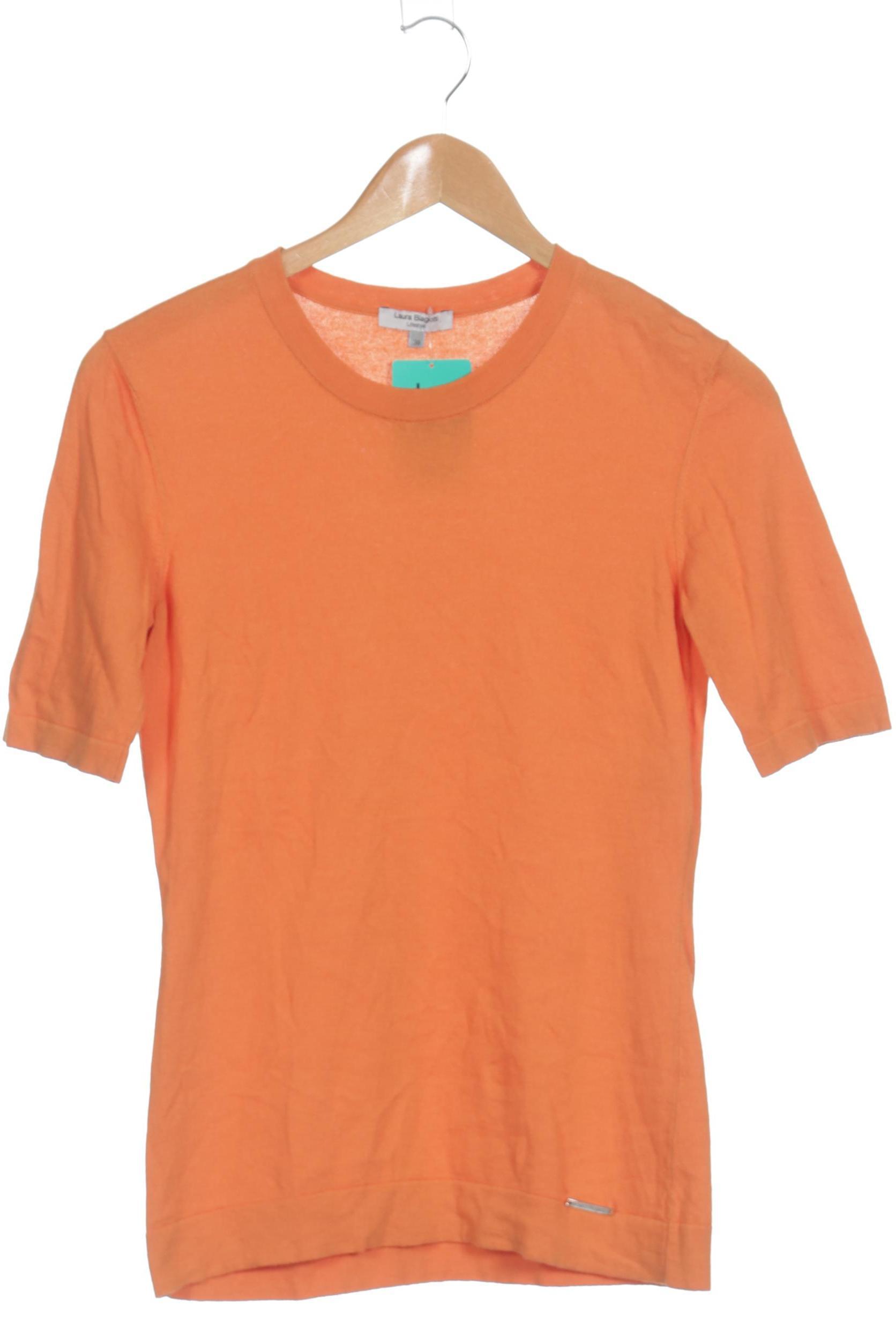 

Laura Biagiotti Damen Pullover, orange, Gr. 38