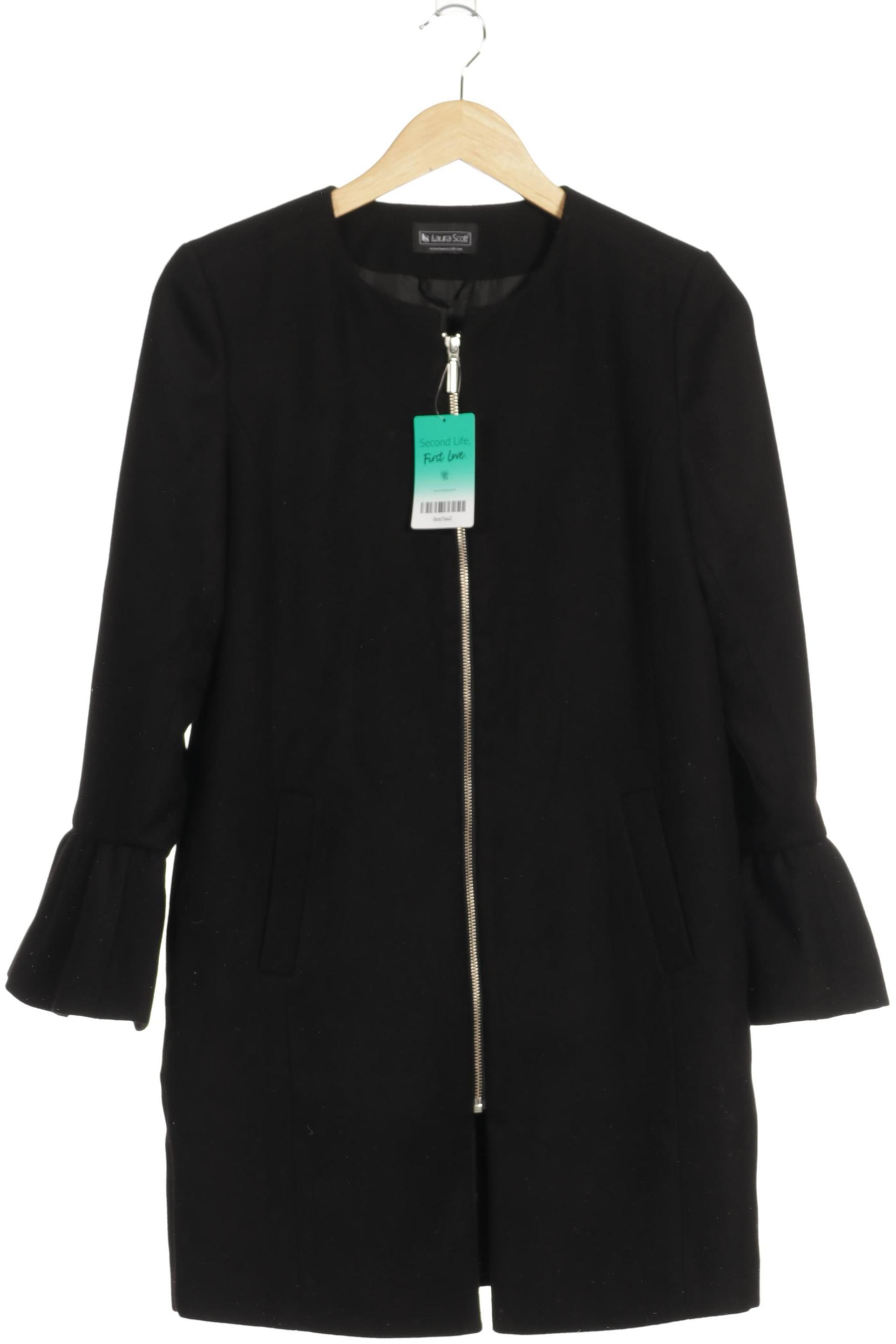 

Laura Scott Damen Mantel, schwarz, Gr. 36