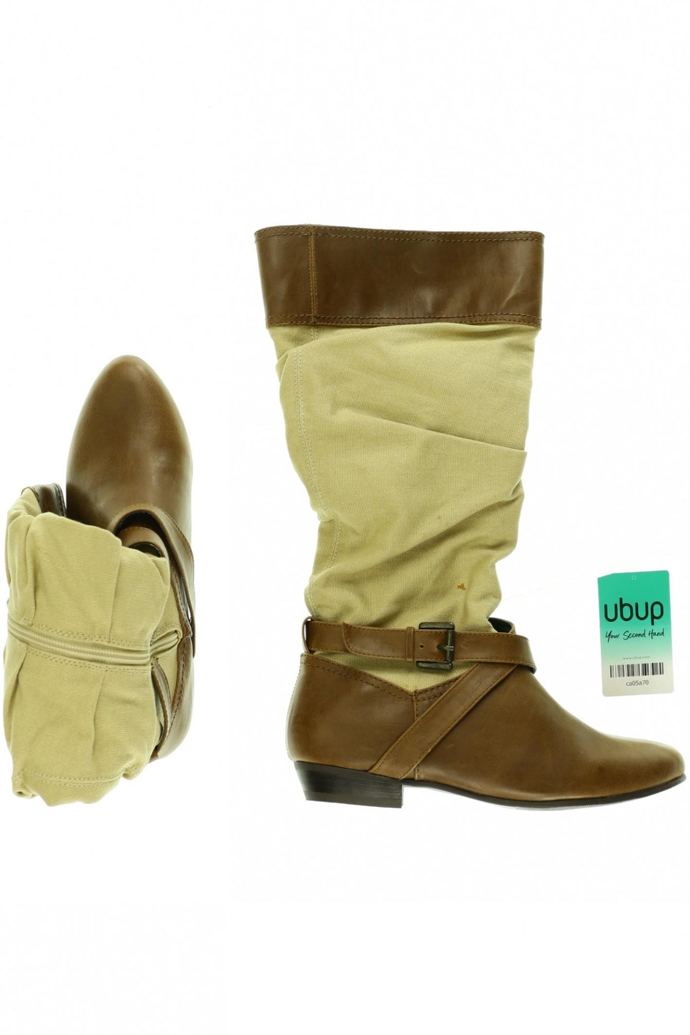 Thumbnail - Laura Scott Damen Stiefel, braun, beige, Gr. 40