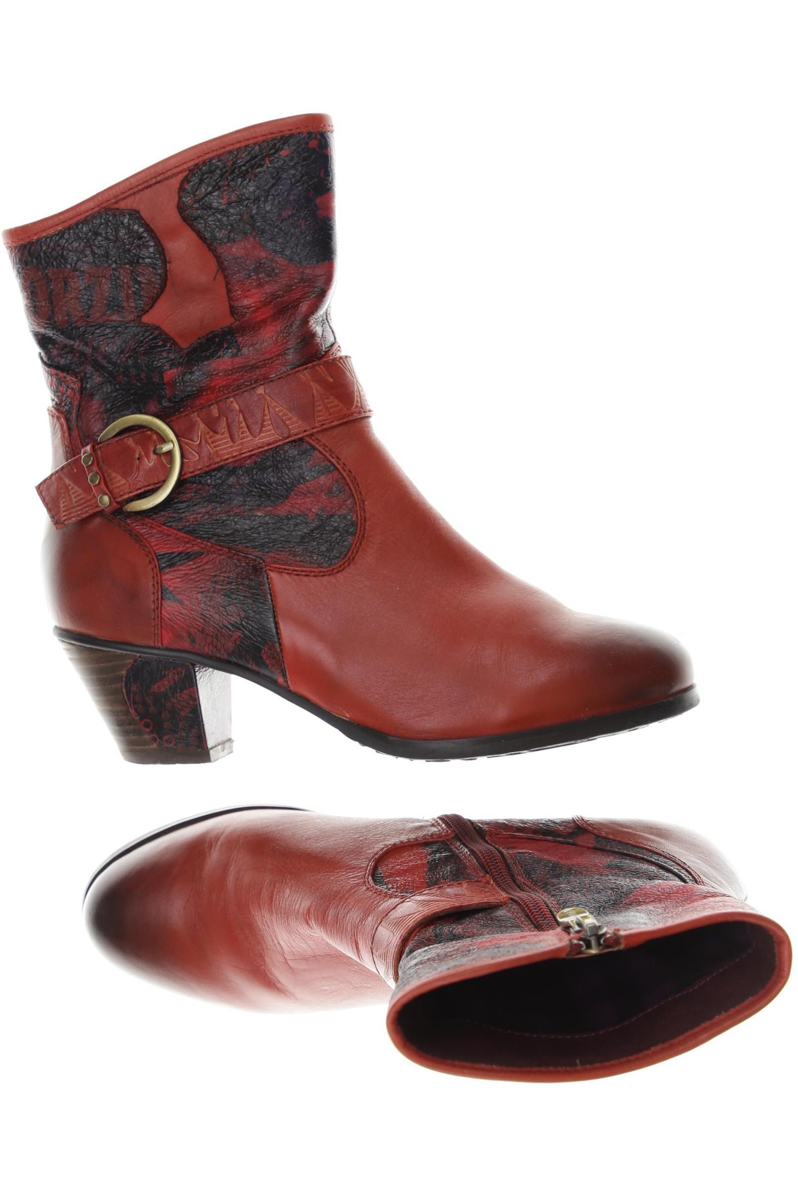 

Laura Vita Damen Stiefelette, rot, Gr. 37