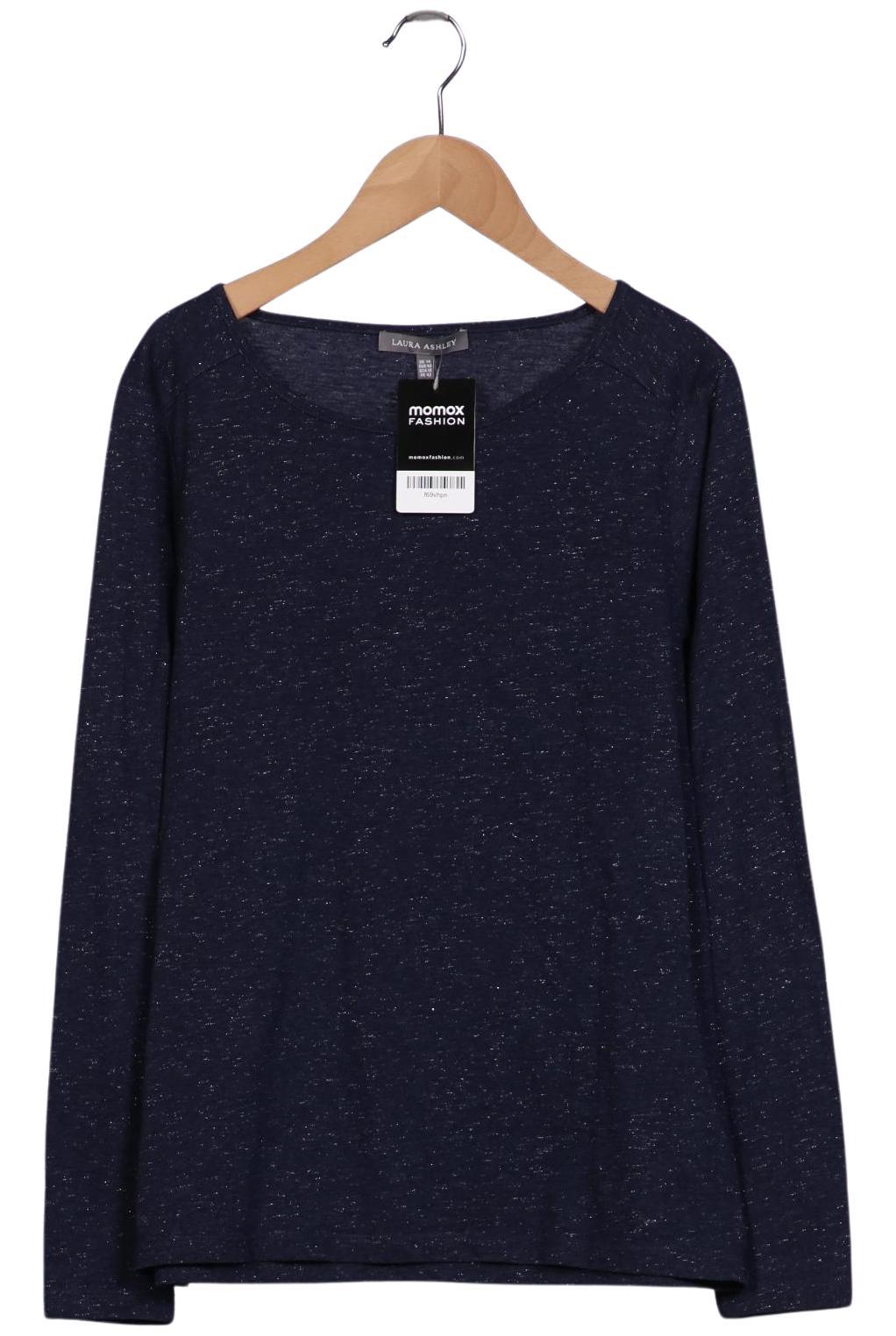 

Laura Ashley Damen Langarmshirt, marineblau, Gr. 40