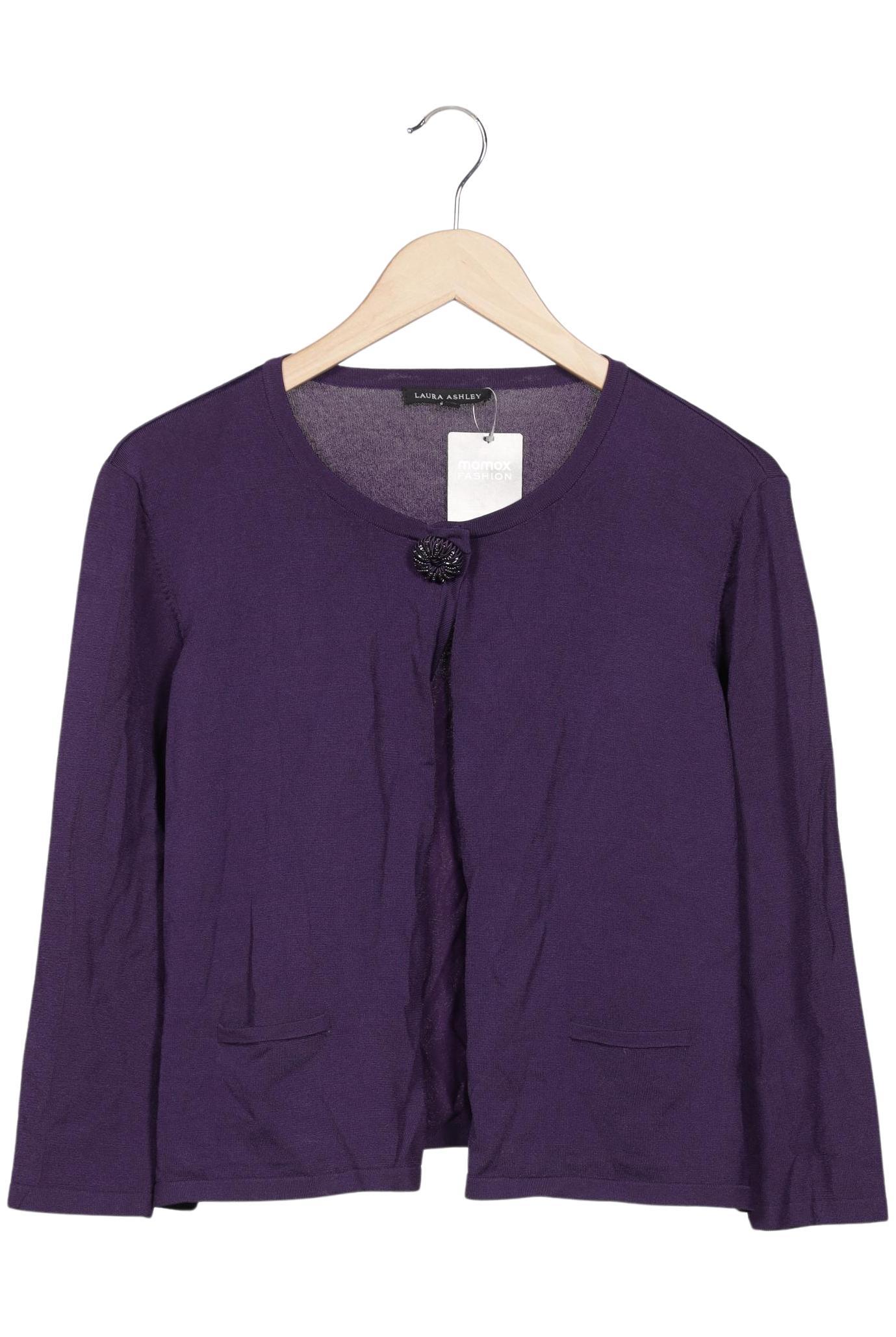 

Laura Ashley Damen Strickjacke, flieder, Gr. 46