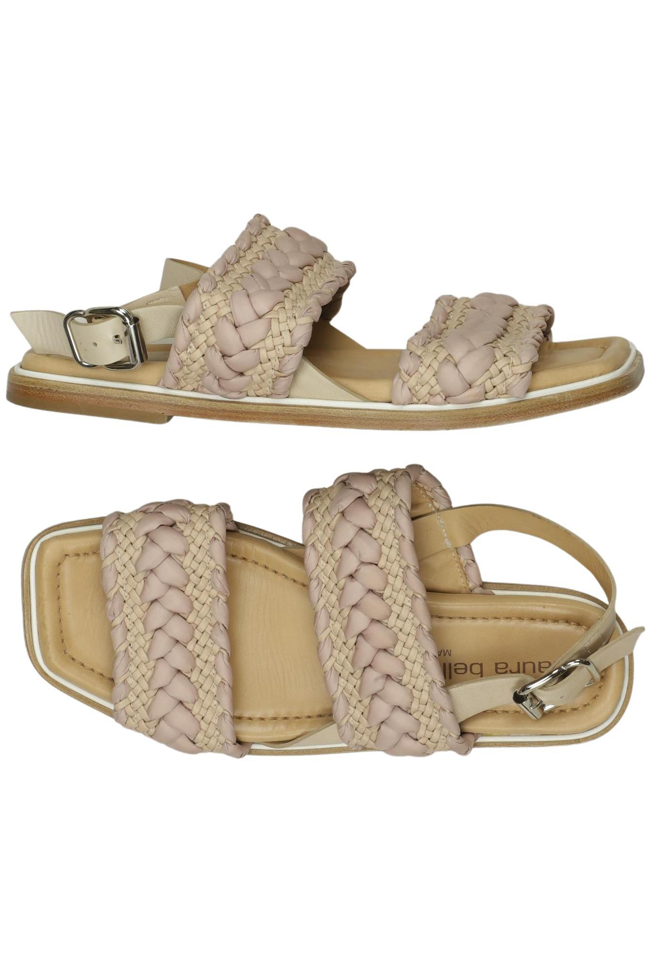 

Laura Bellariva Damen Sandale, beige, Gr. 39