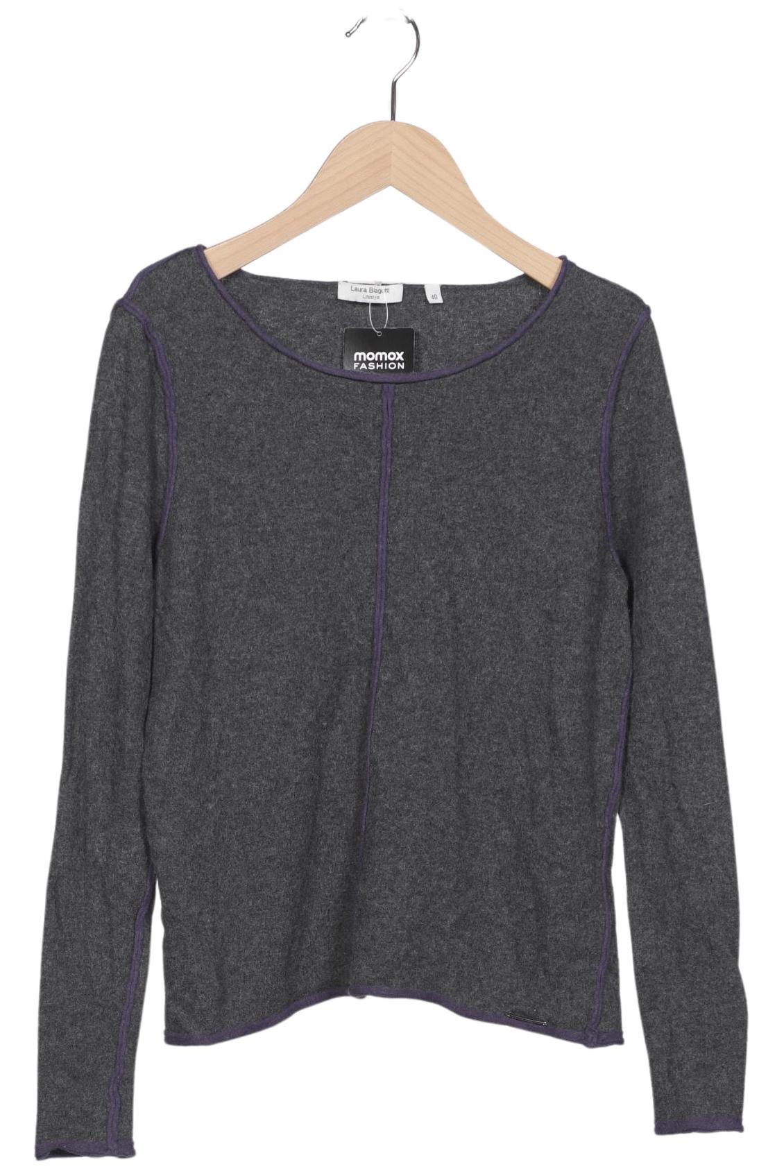 

Laura Biagiotti Damen Pullover, grau, Gr. 40