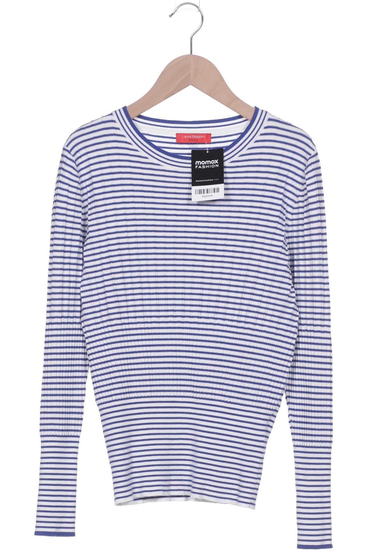 

Laura Biagiotti Damen Pullover, blau, Gr. 44