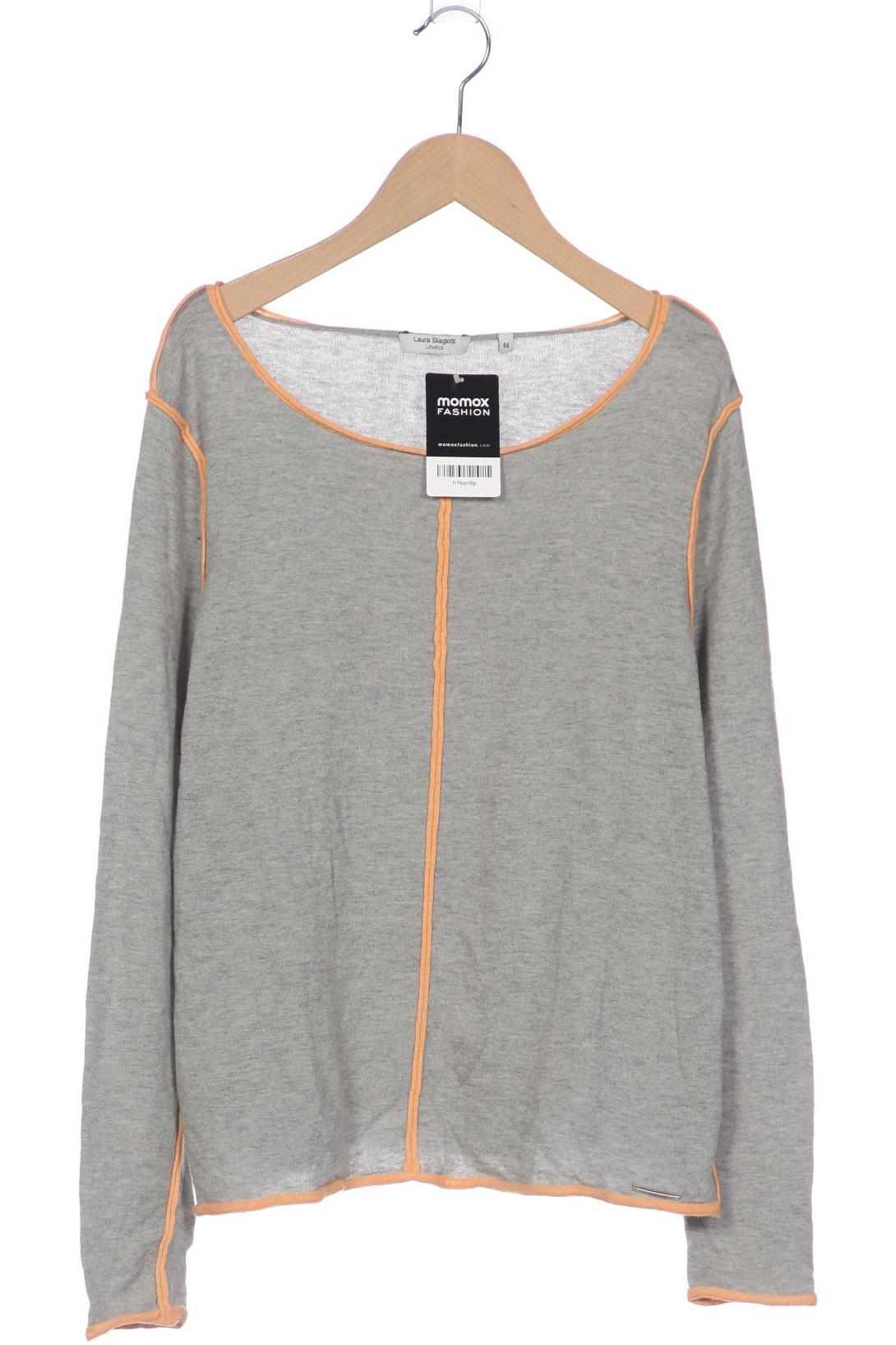 

Laura Biagiotti Damen Pullover, grau, Gr. 44