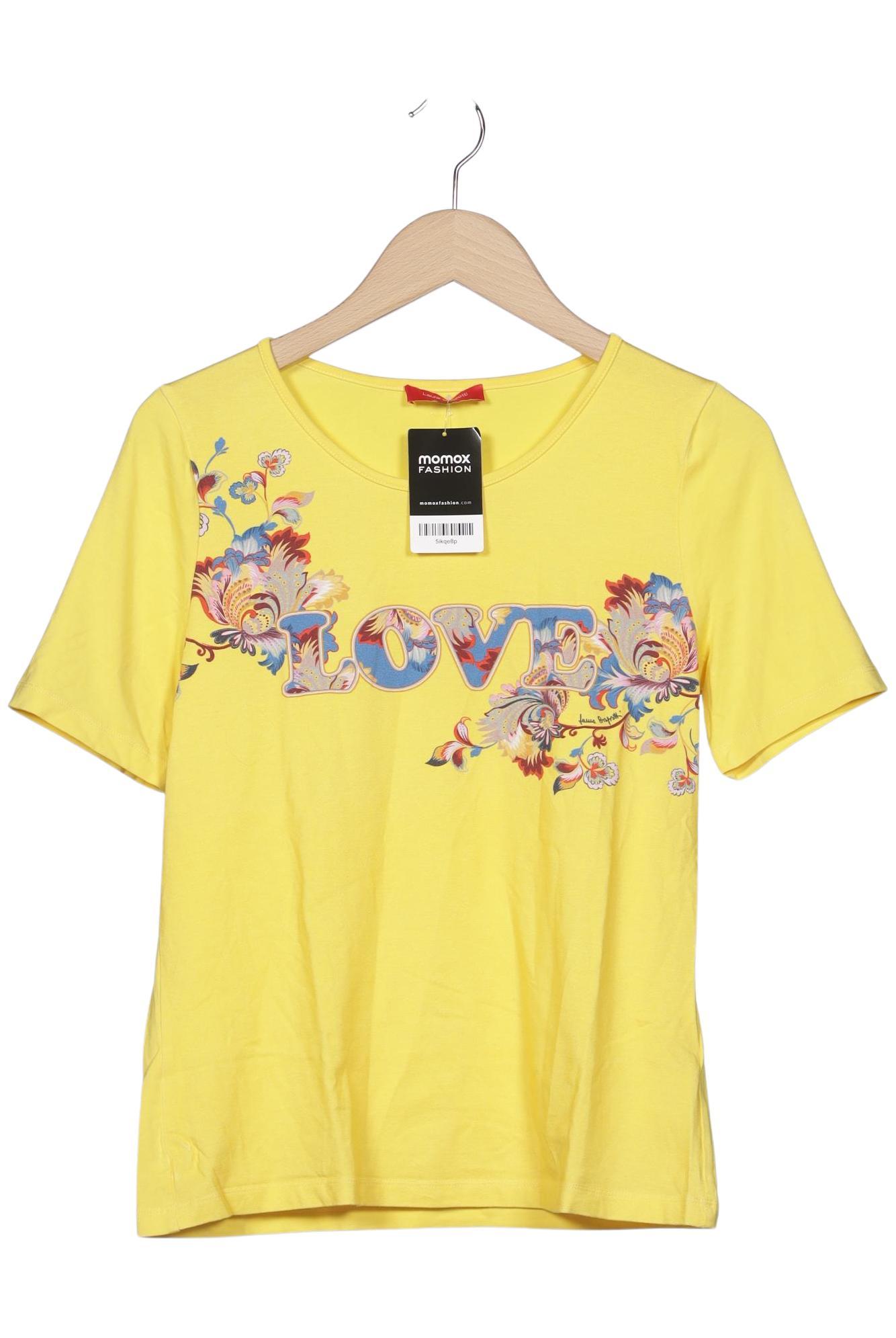 

Laura Biagiotti Damen T-Shirt, gelb, Gr. 40