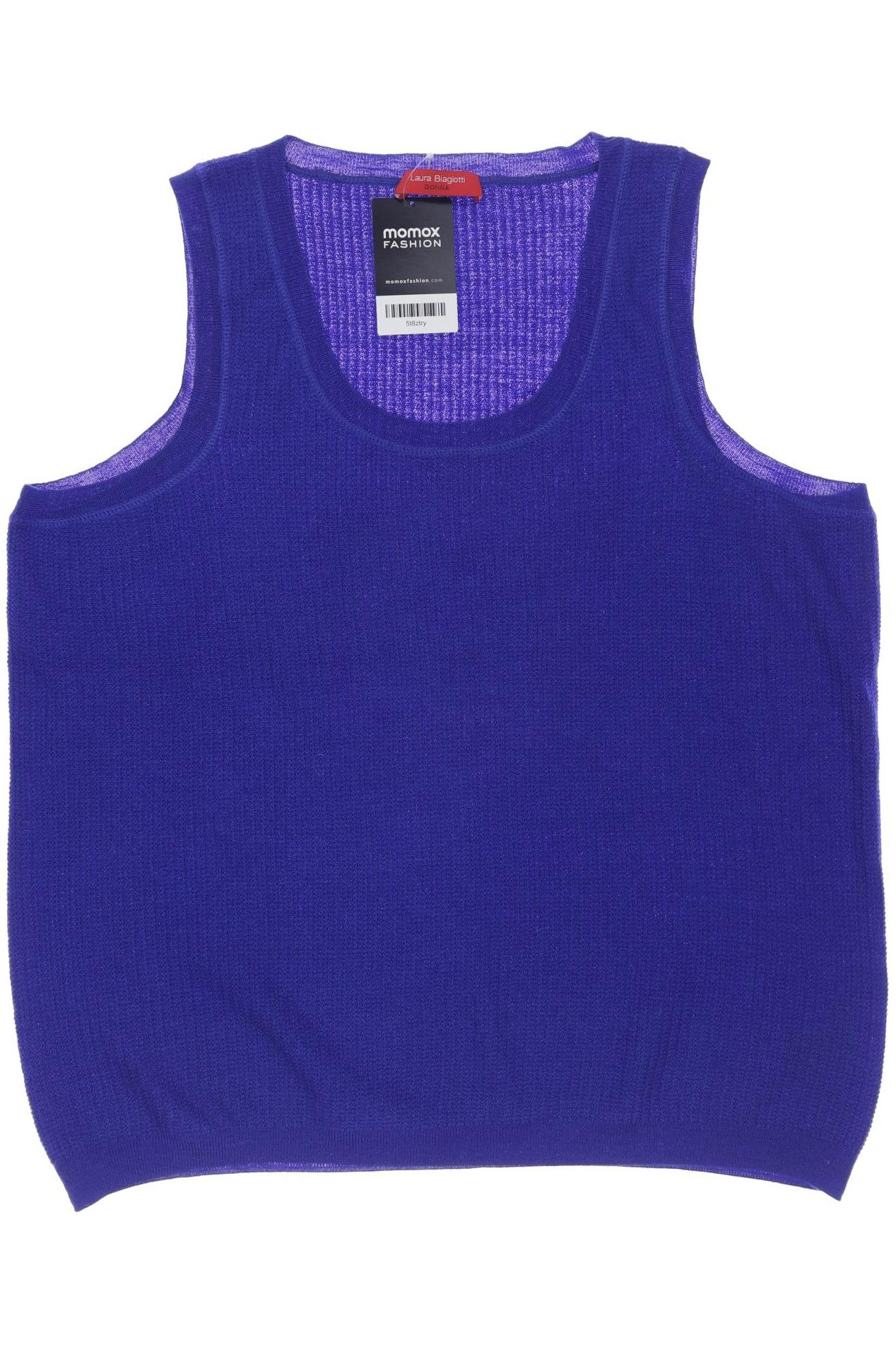 

Laura Biagiotti Damen Pullover, blau, Gr. 48
