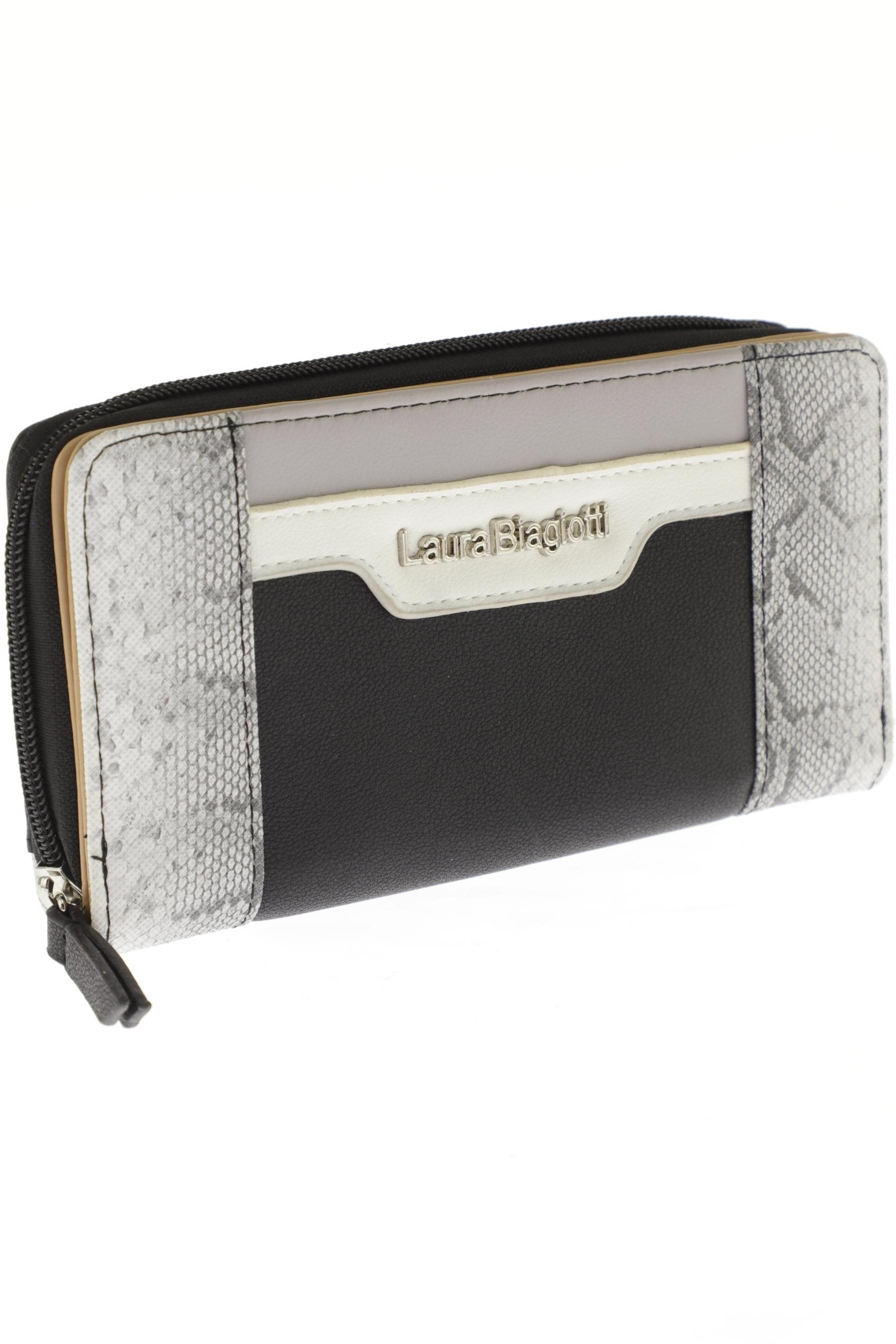 

Laura Biagiotti Damen Portemonnaie, schwarz, Gr.