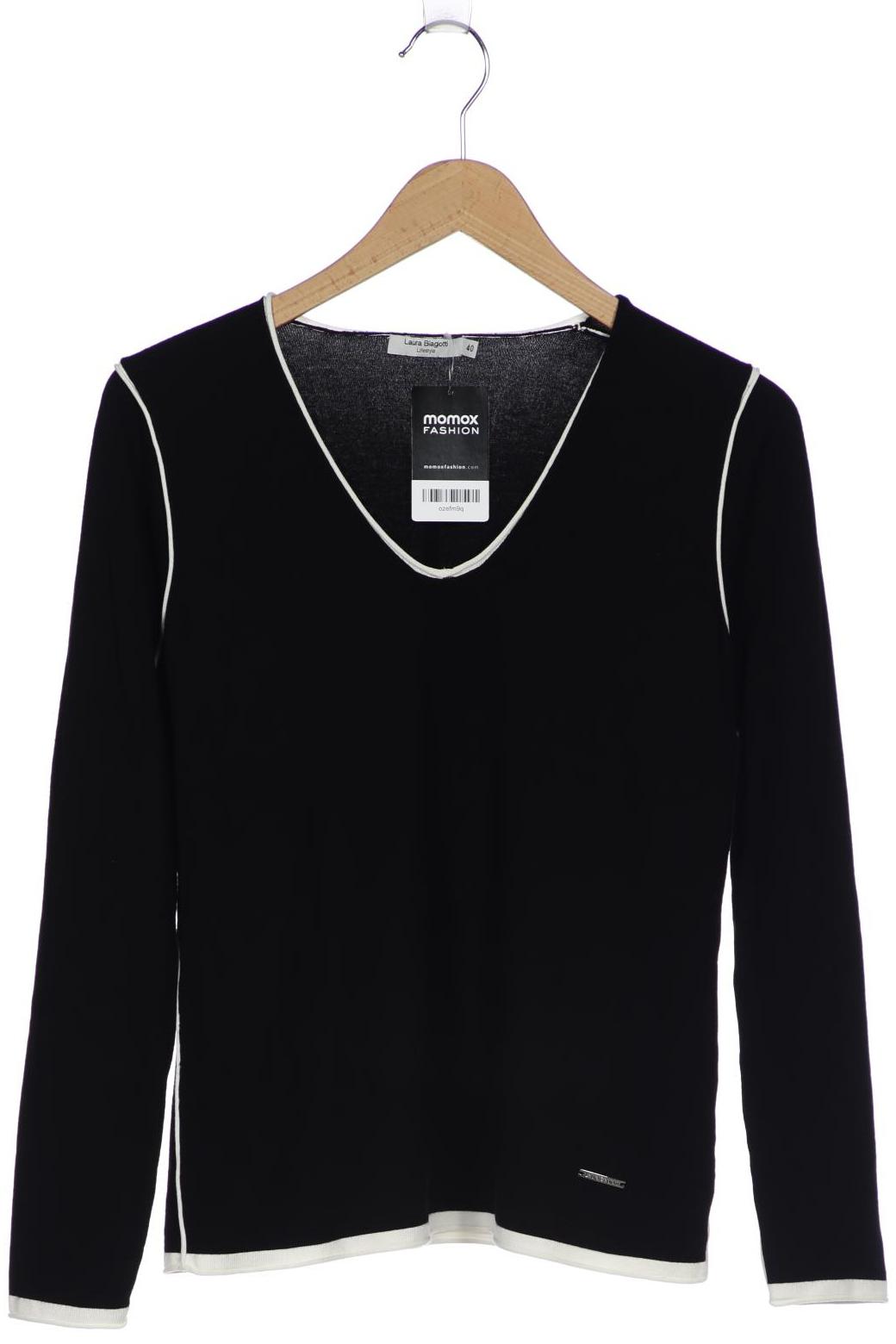 

Laura Biagiotti Damen Pullover, schwarz, Gr. 40