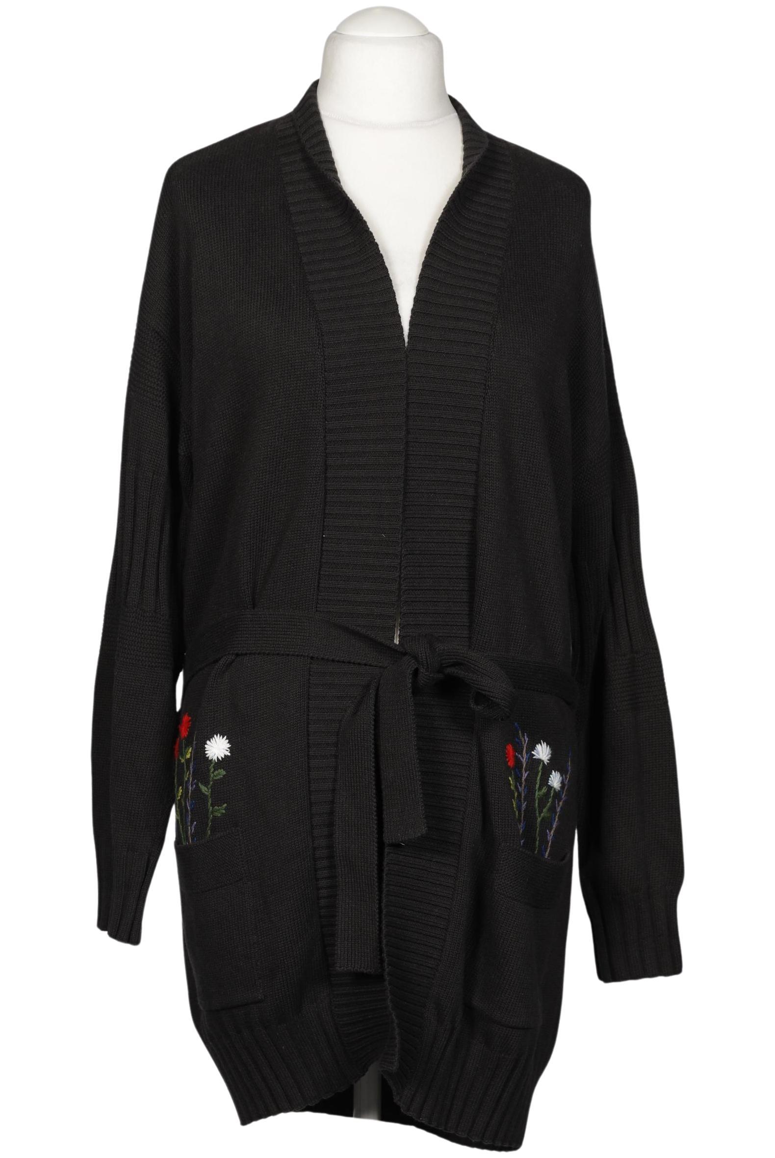 

Laura Biagiotti Damen Strickjacke, schwarz, Gr. 46