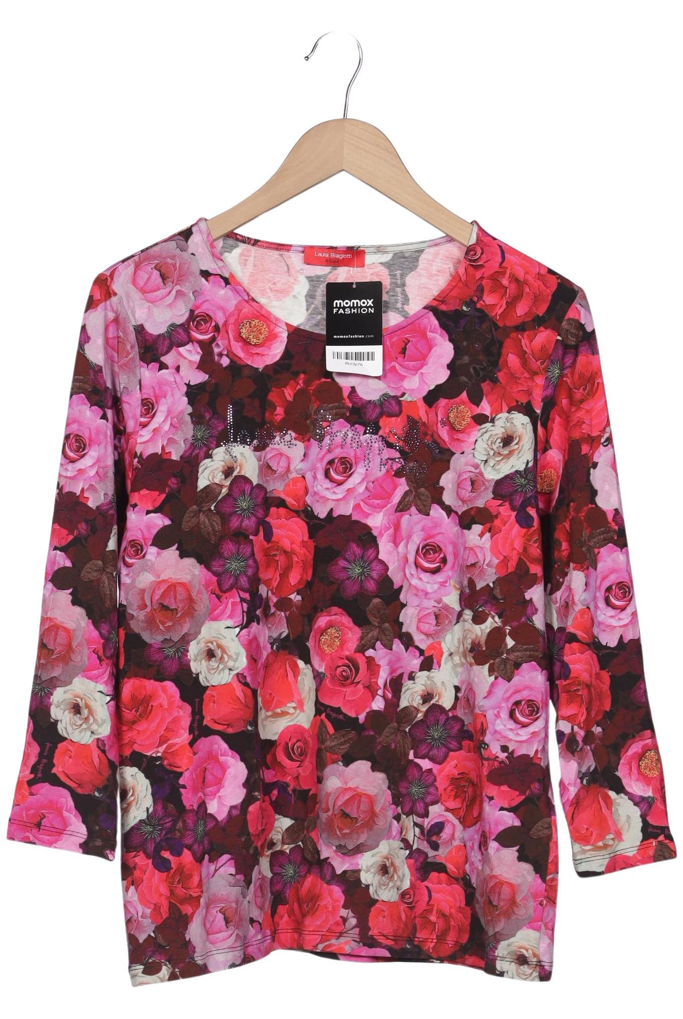 

Laura Biagiotti Damen Langarmshirt, mehrfarbig, Gr. 46