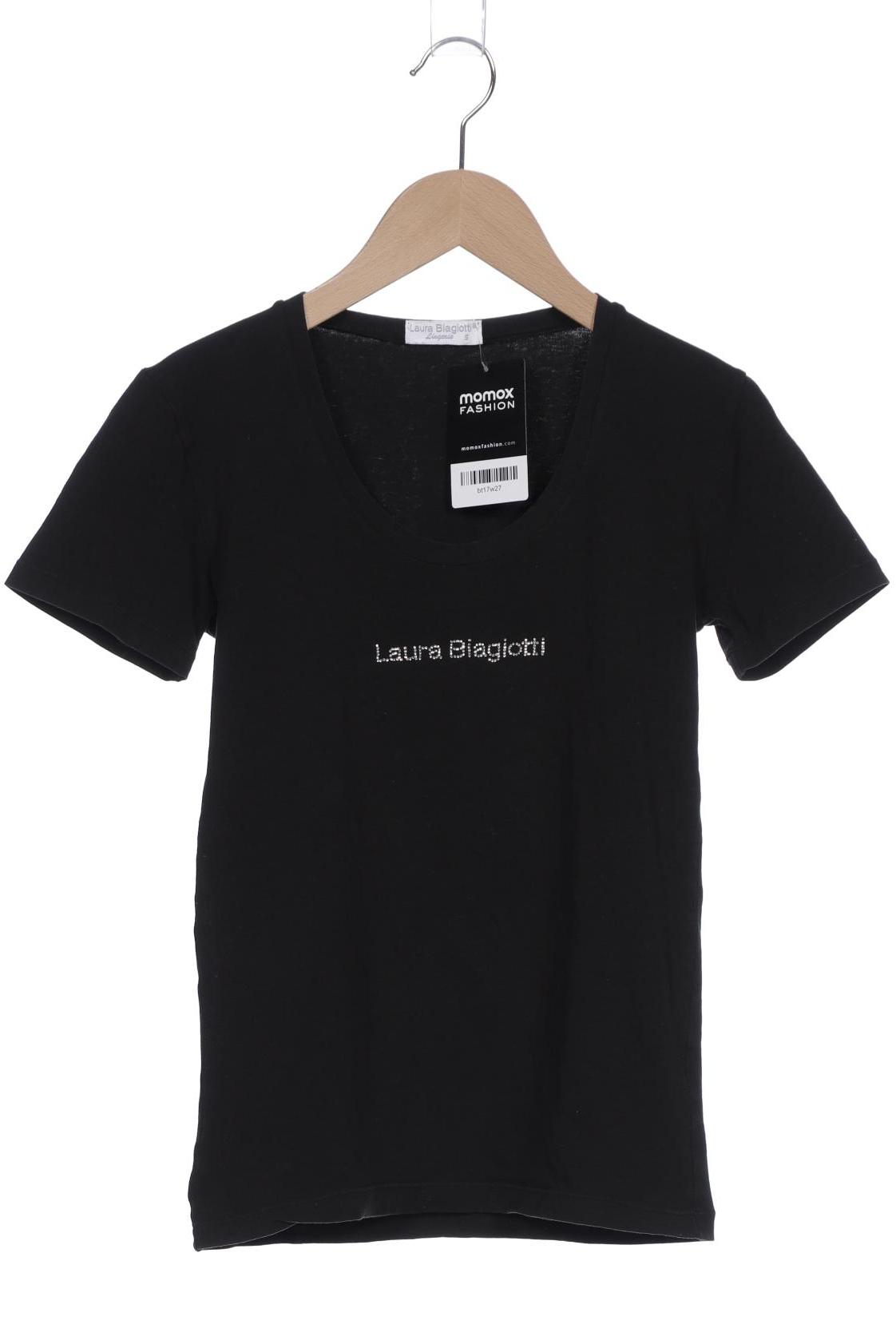 

Laura Biagiotti Damen T-Shirt, schwarz