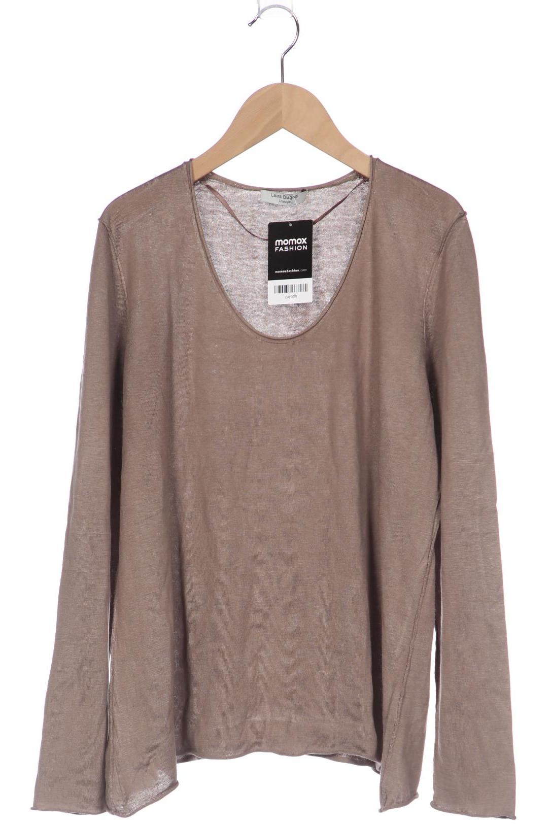 

Laura Biagiotti Damen Pullover, braun, Gr. 44