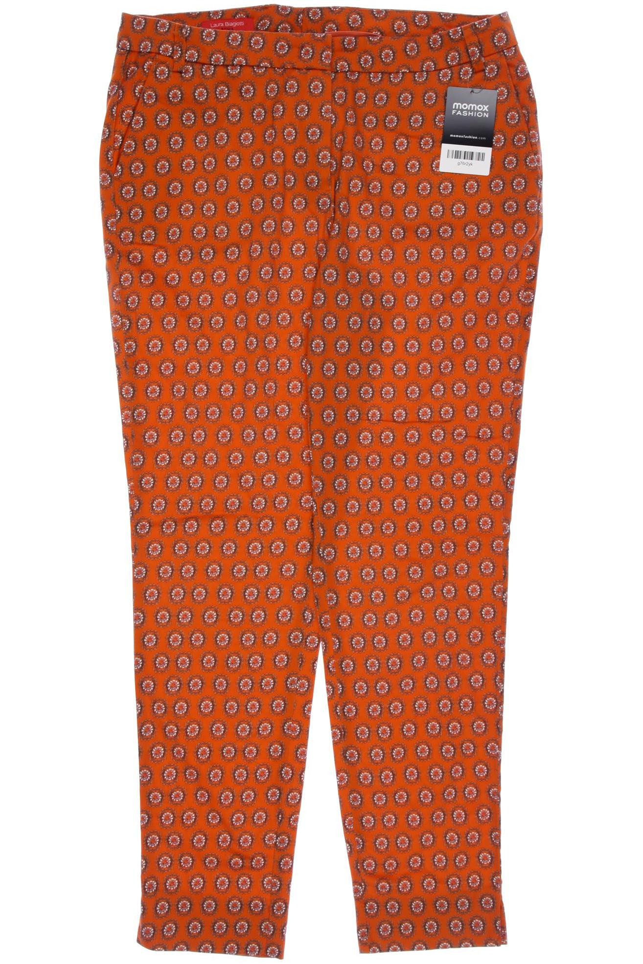 

Laura Biagiotti Damen Stoffhose, orange, Gr. 38