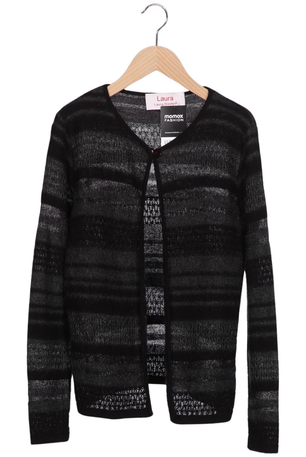 

Laura Biagiotti Damen Strickjacke, schwarz, Gr. 42
