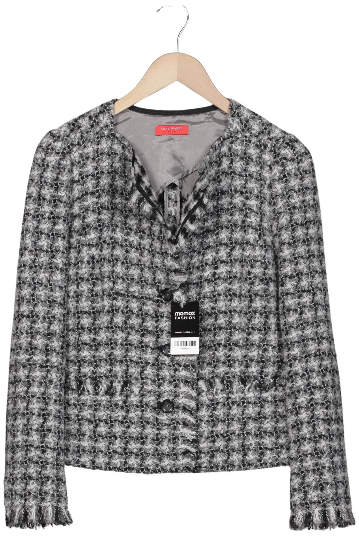

Laura Biagiotti Damen Jacke, grau, Gr. 40