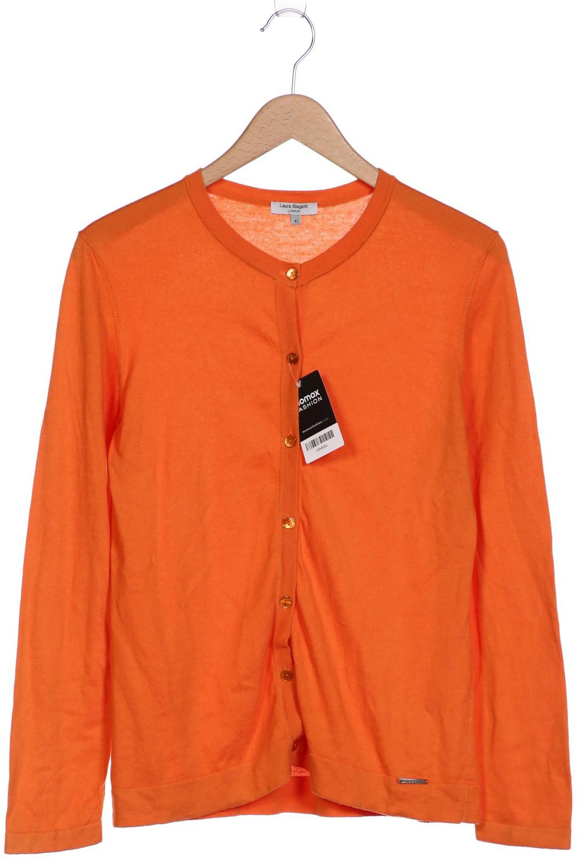 

Laura Biagiotti Damen Strickjacke, orange