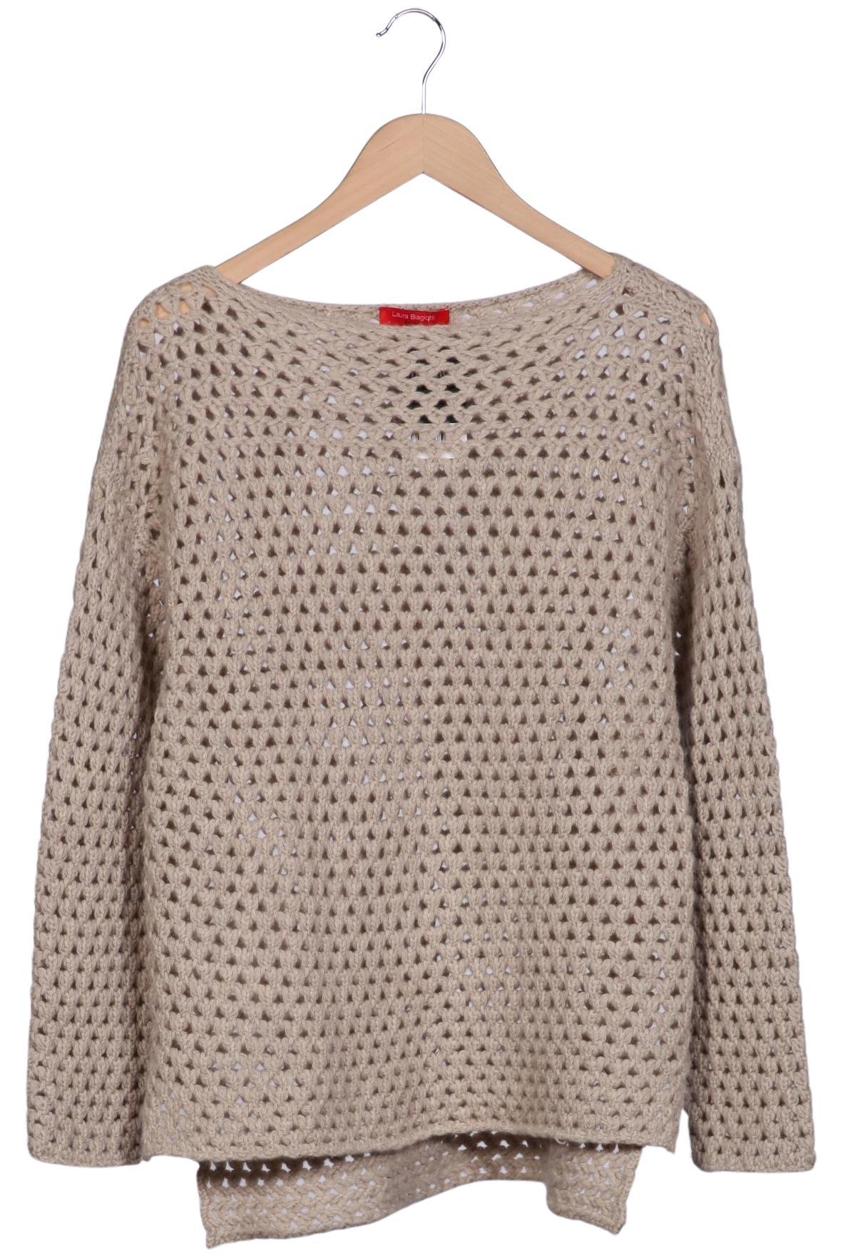 

Laura Biagiotti Damen Pullover, beige, Gr. 36
