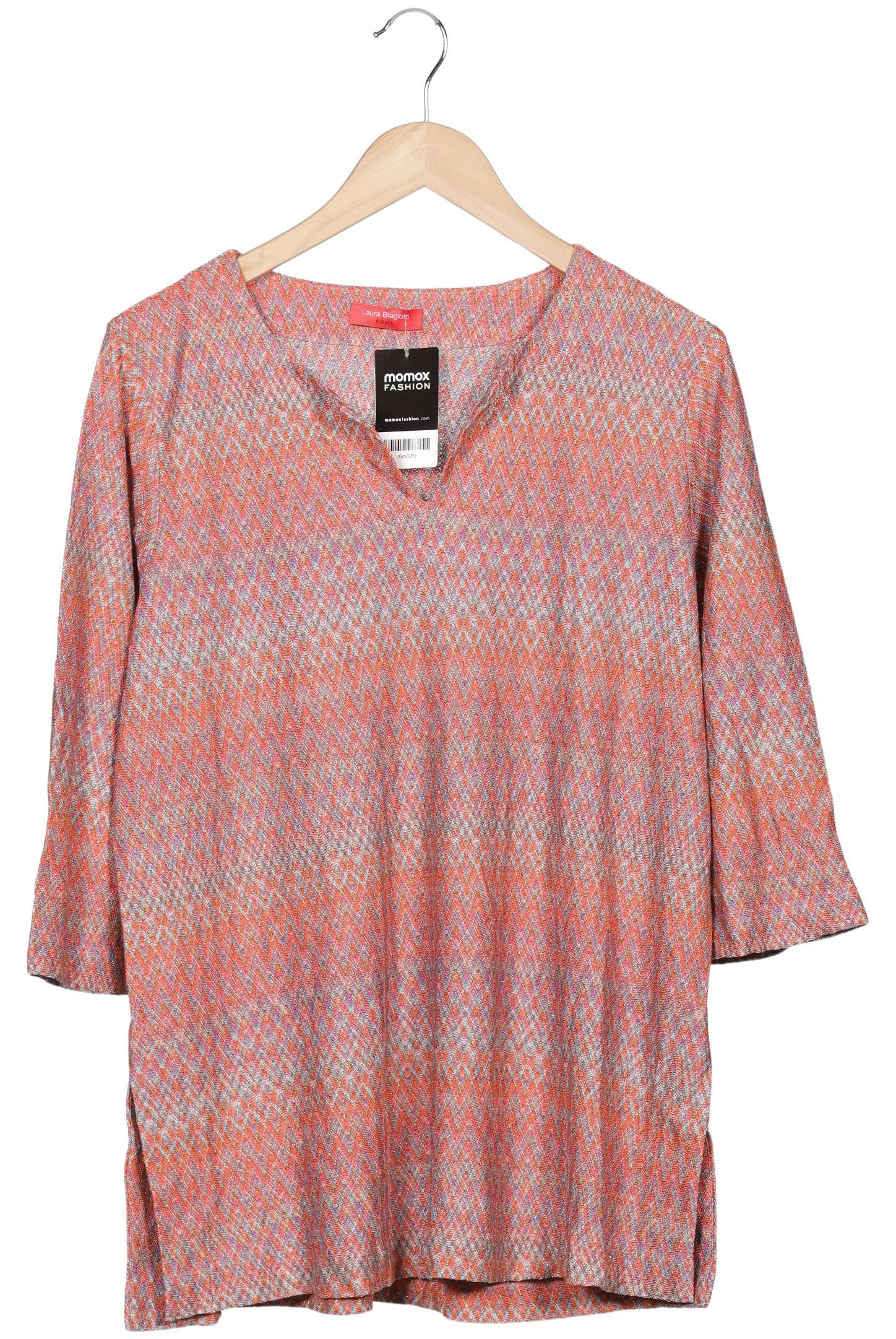 

Laura Biagiotti Damen Langarmshirt, mehrfarbig, Gr. 46