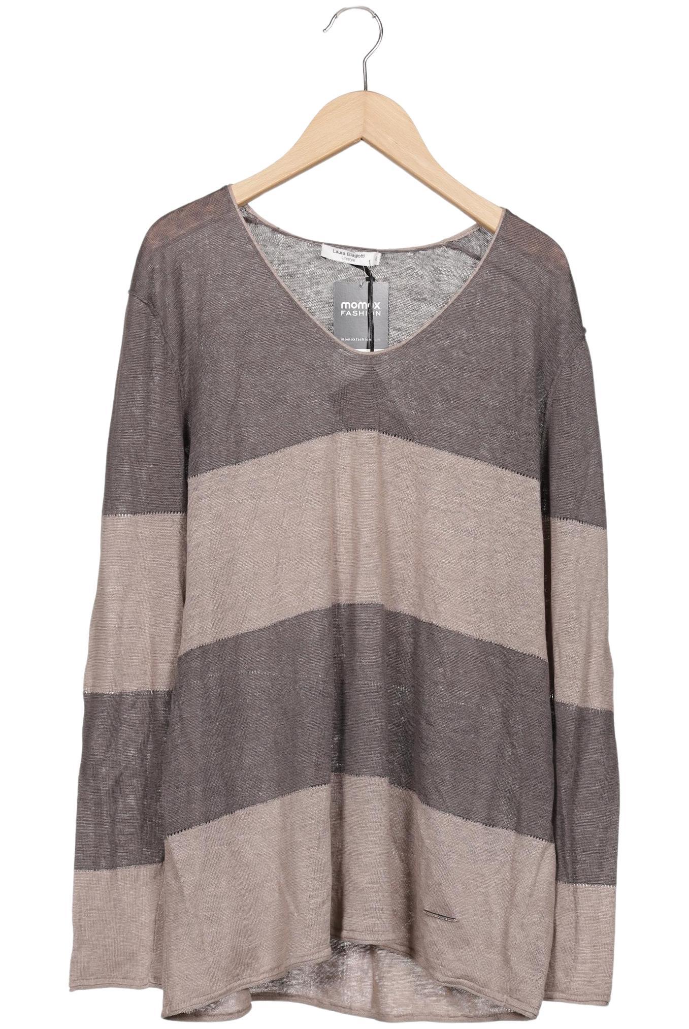 

Laura Biagiotti Damen Pullover, grau, Gr. 46