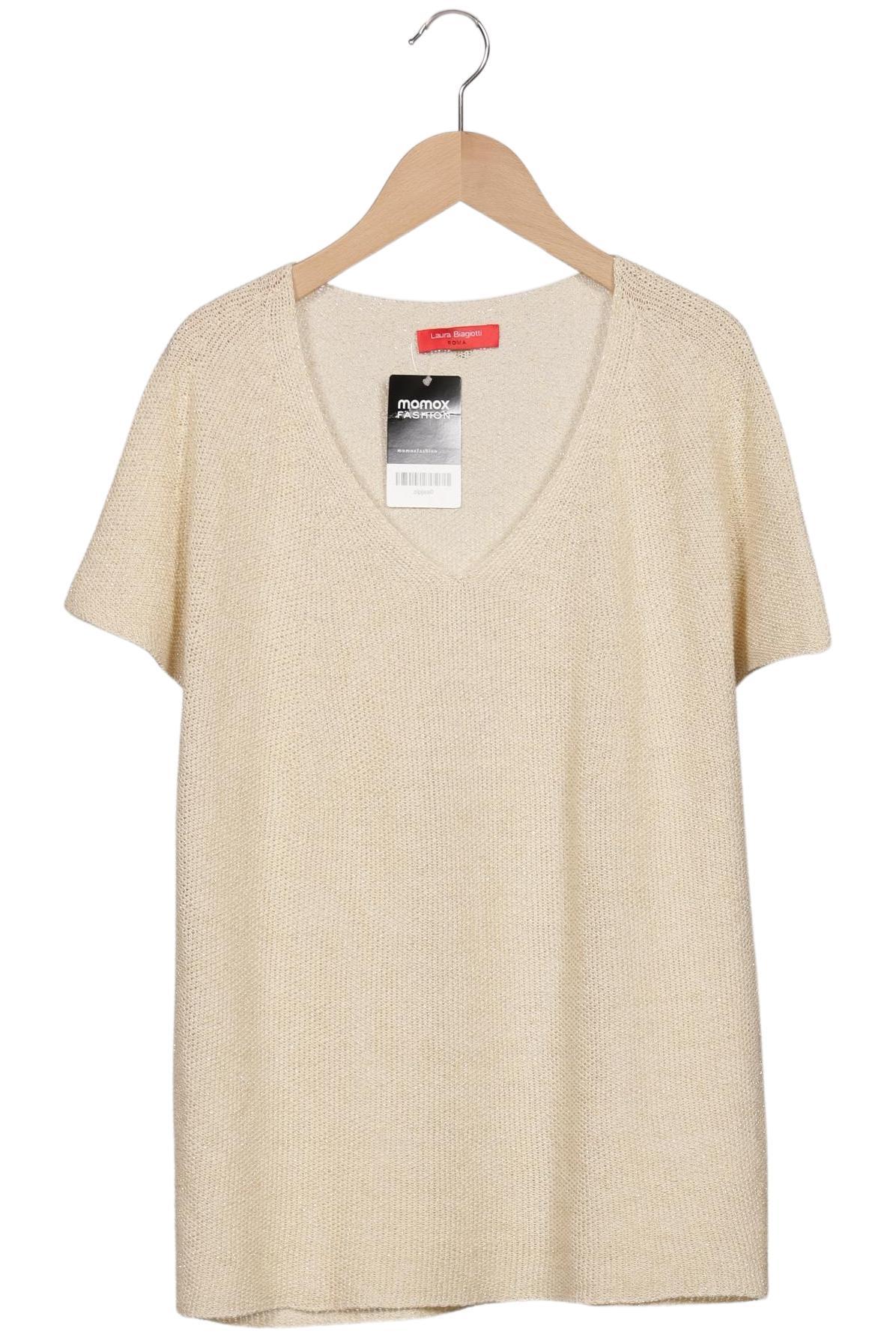 

Laura Biagiotti Damen Pullover, beige, Gr. 38