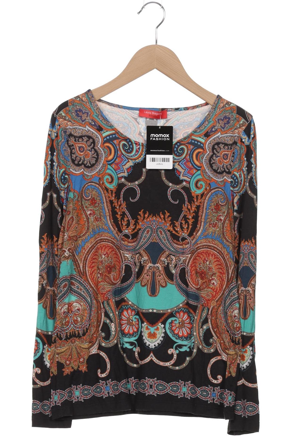 

Laura Biagiotti Damen Langarmshirt, mehrfarbig, Gr. 42