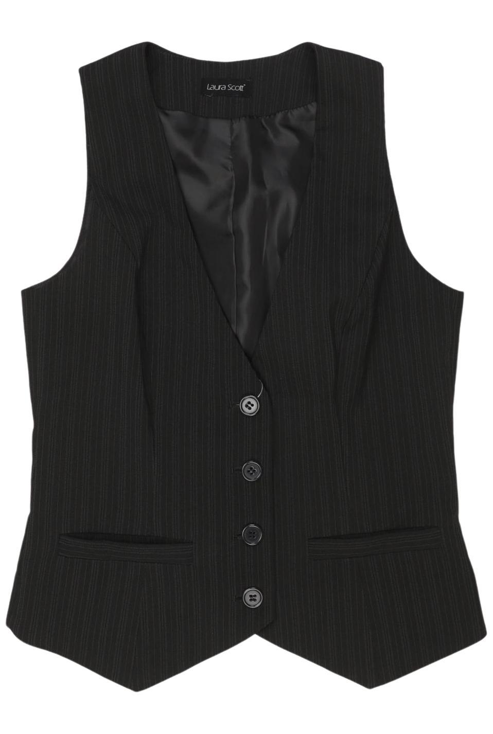 

Laura Scott Damen Weste, schwarz, Gr. 34