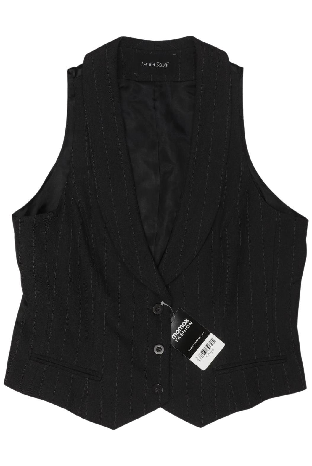 

Laura Scott Damen Weste, schwarz, Gr. 40