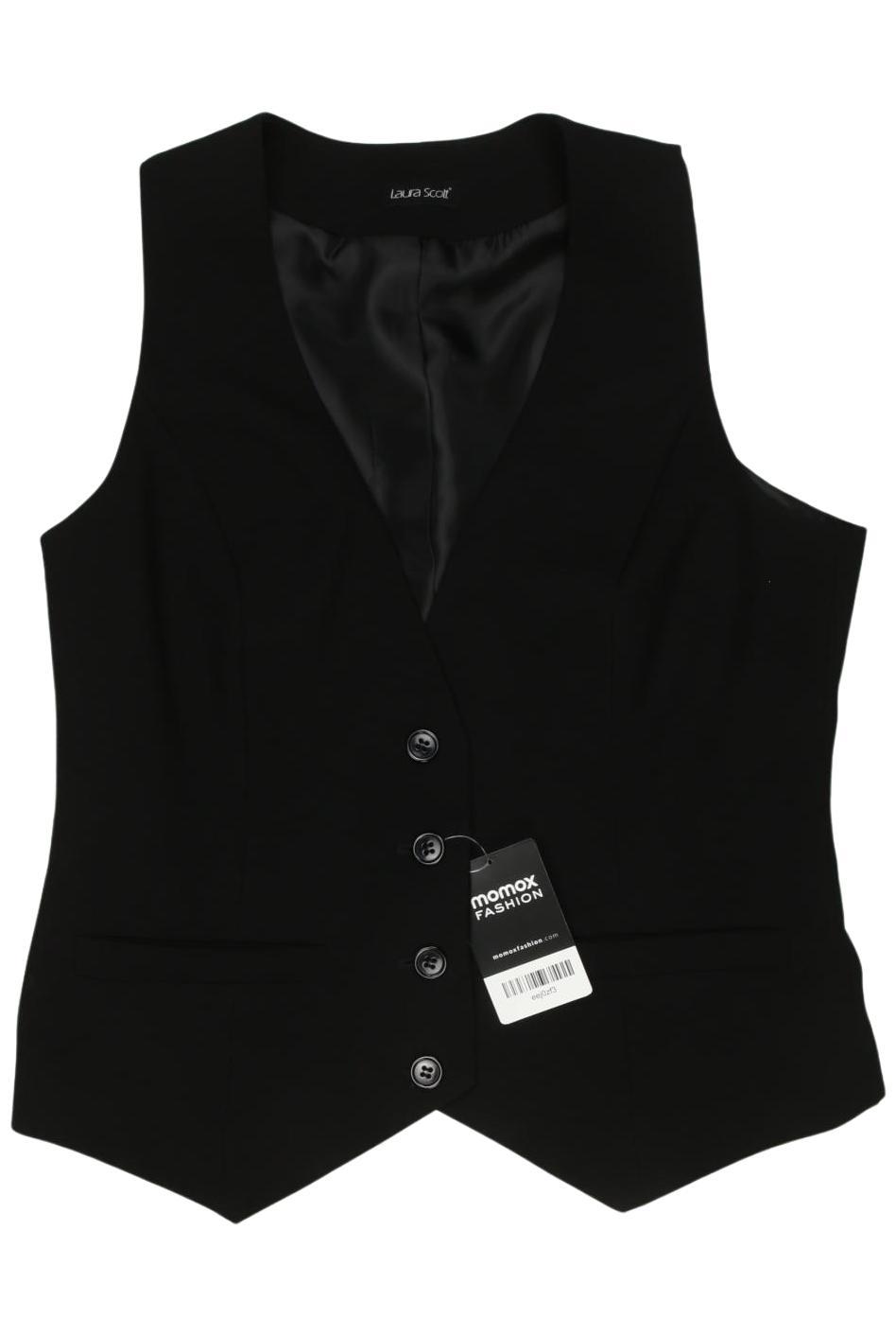 

Laura Scott Damen Weste, schwarz, Gr. 38