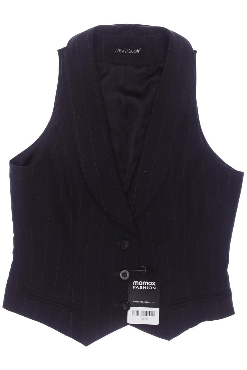 

Laura Scott Damen Weste, schwarz, Gr. 32