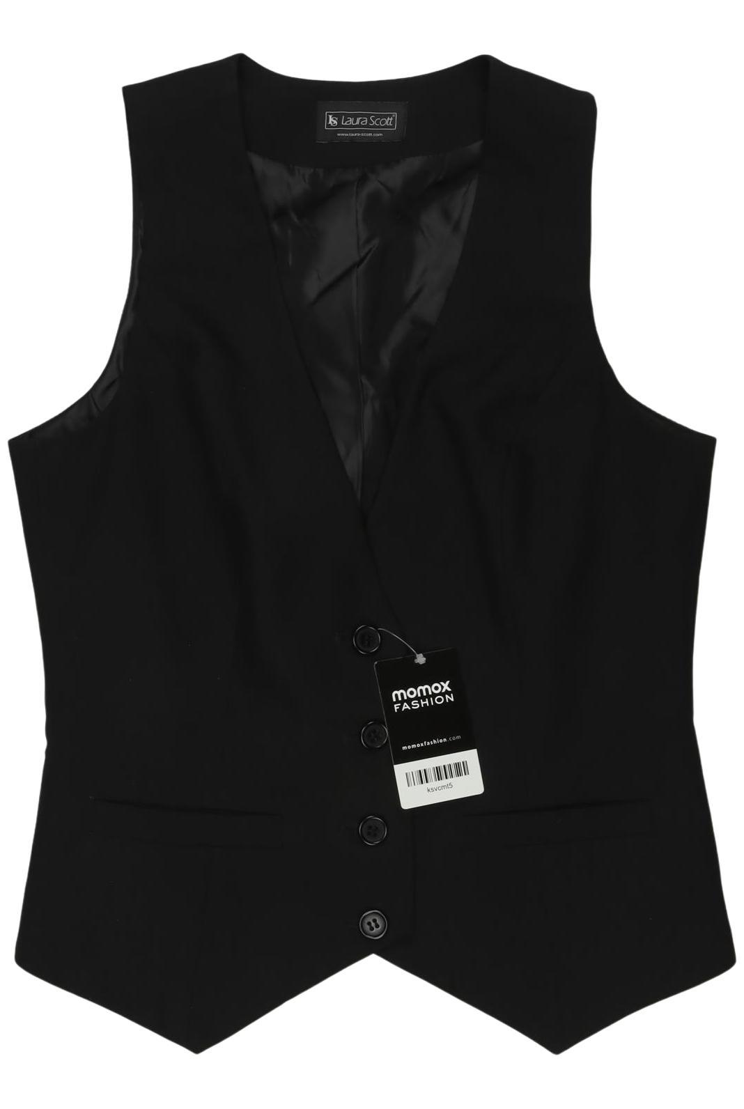 

Laura Scott Damen Weste, schwarz, Gr. 36